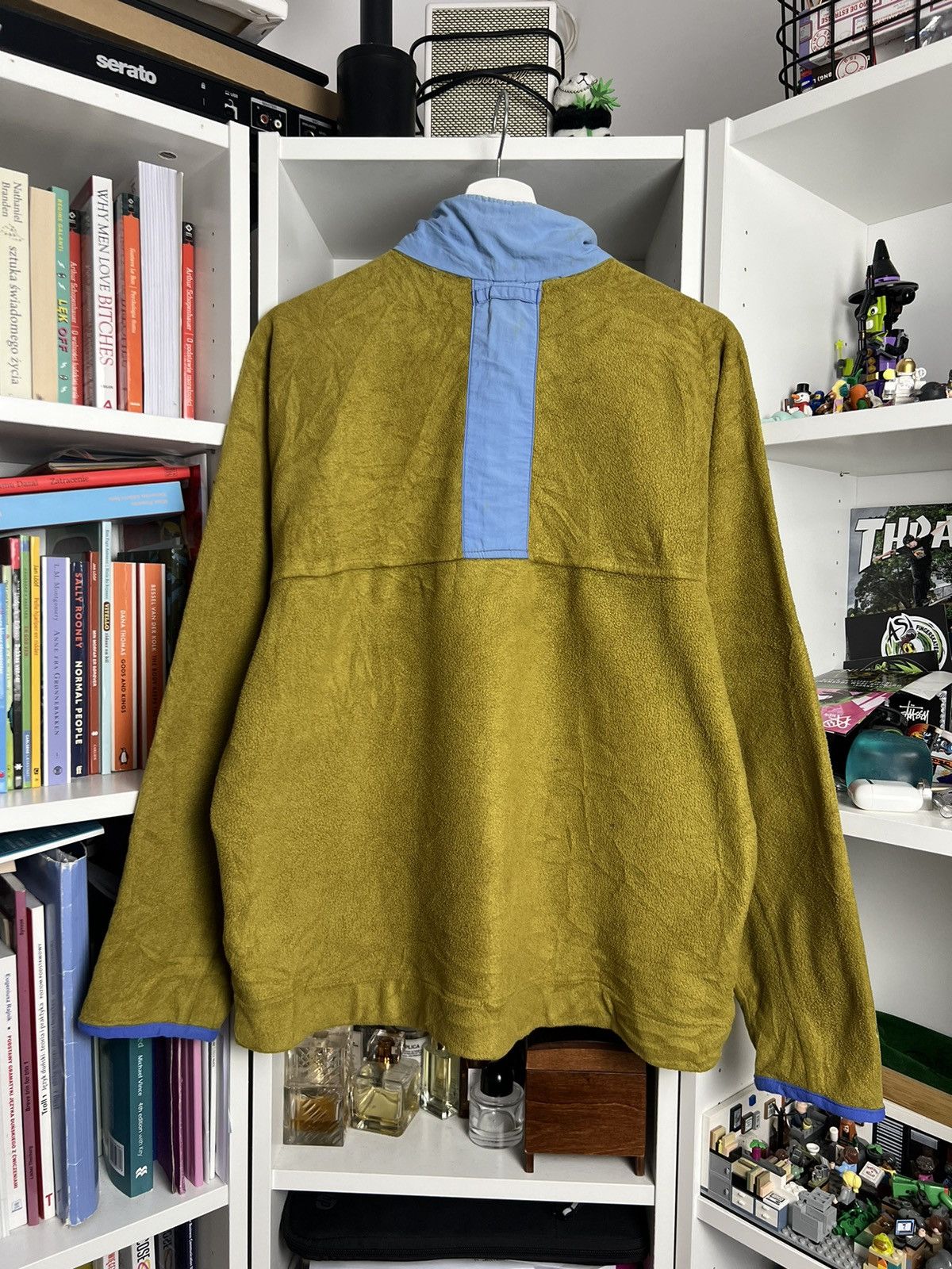 Nike ACG × Vintage RARE! Vintage 80s NIKE ACG 1/4 zip fleece sweatshirt gorpcore Size US L / EU 52-54 / 3 - 2 Thumbnail