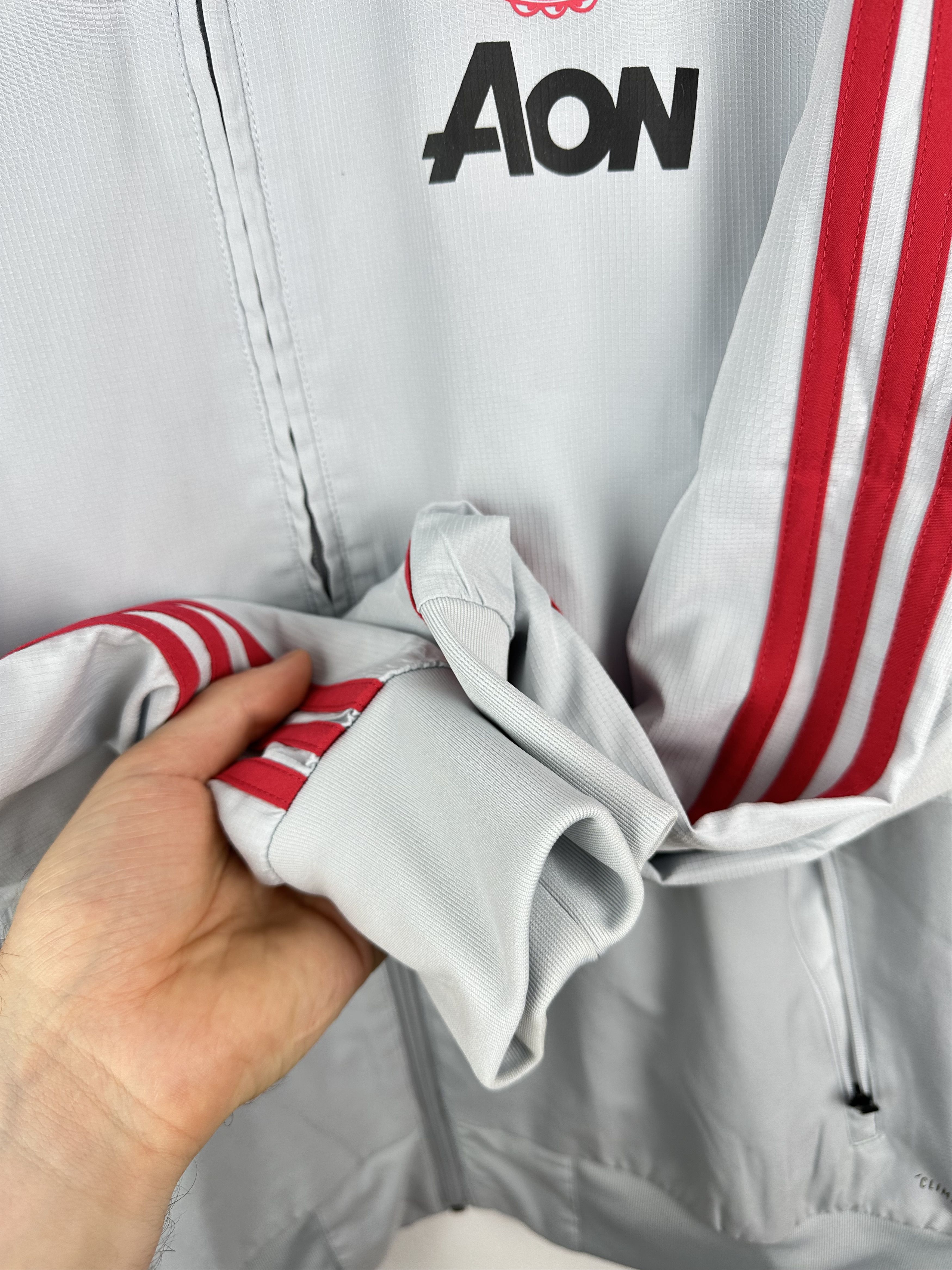 Adidas Adidas Manchester United Football Jacket Track Top Soccer Size US M / EU 48-50 / 2 - 8 Thumbnail