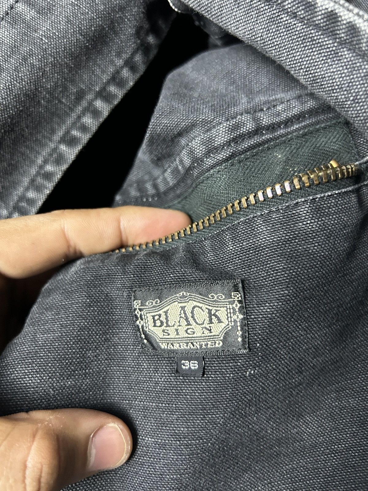 Japanese Brand Vintage BLACK SIGN japan chore multi pocket jacket kapital Size US S / EU 44-46 / 1 - 14 Thumbnail