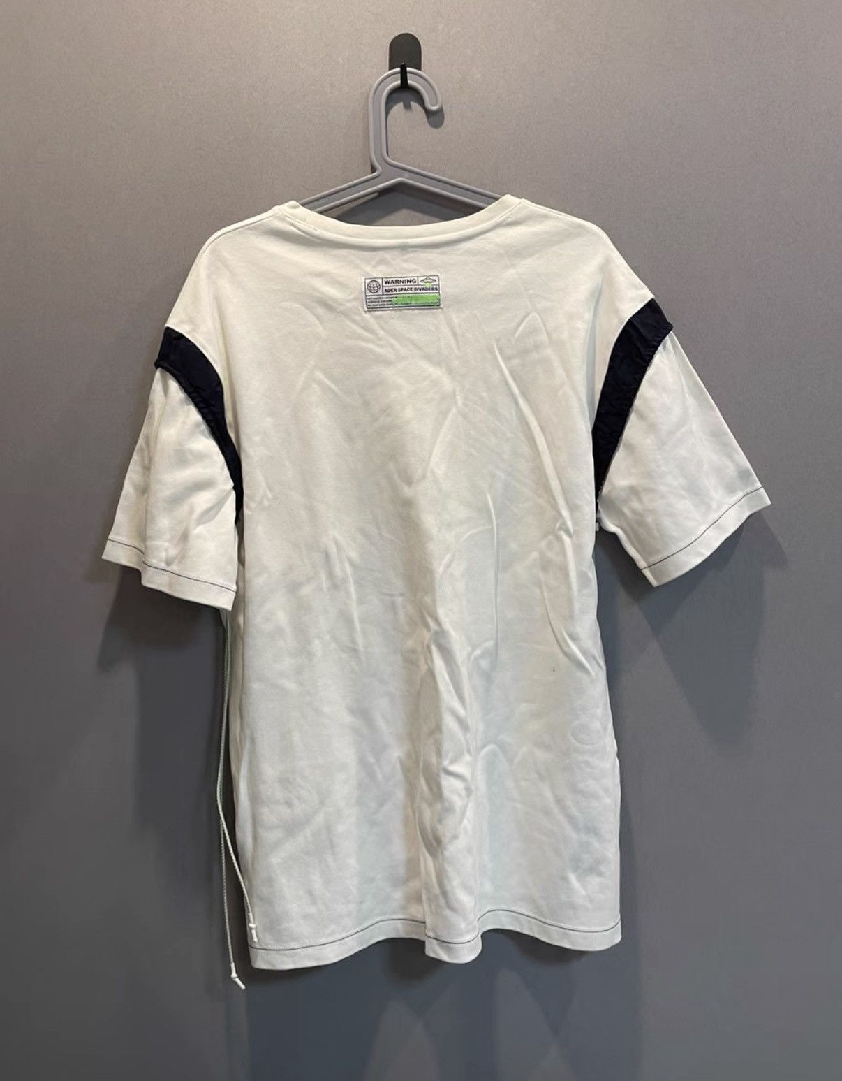 Ader Error Ader Error Paneled Drawstring Short Sleeve T-Shirt Size US L / EU 52-54 / 3 - 2 Thumbnail