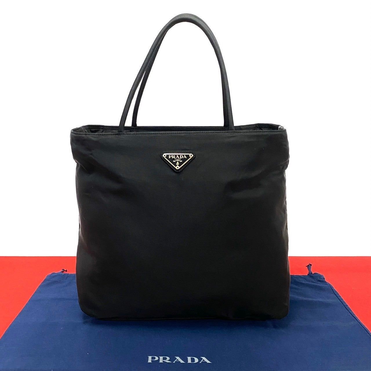Prada Prada Handbag Black Nylon Size ONE SIZE - 1 Thumbnail