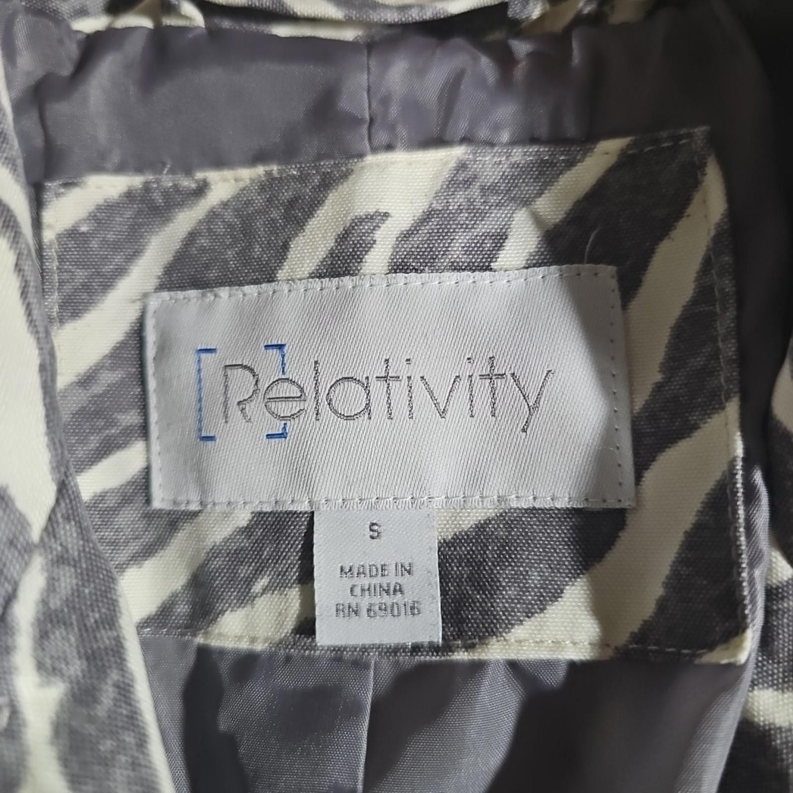 Other Relativity Zebra Sz 5 Safari Jacket Size M / US 6-8 / IT 42-44 - 5 Thumbnail