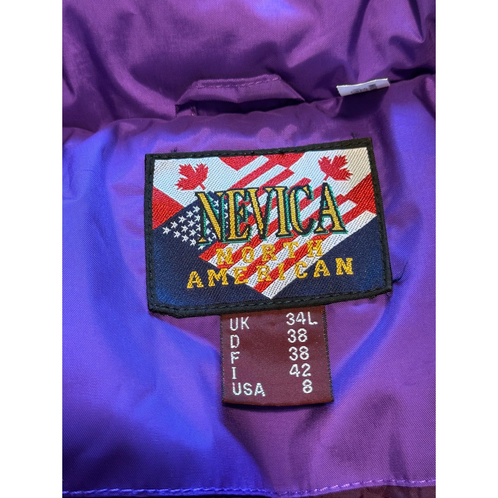 Nevica Vintage Nevica Snowsuit Women 8 Purple 80s Retro Ski Size US M / EU 48-50 / 2 - 5 Thumbnail