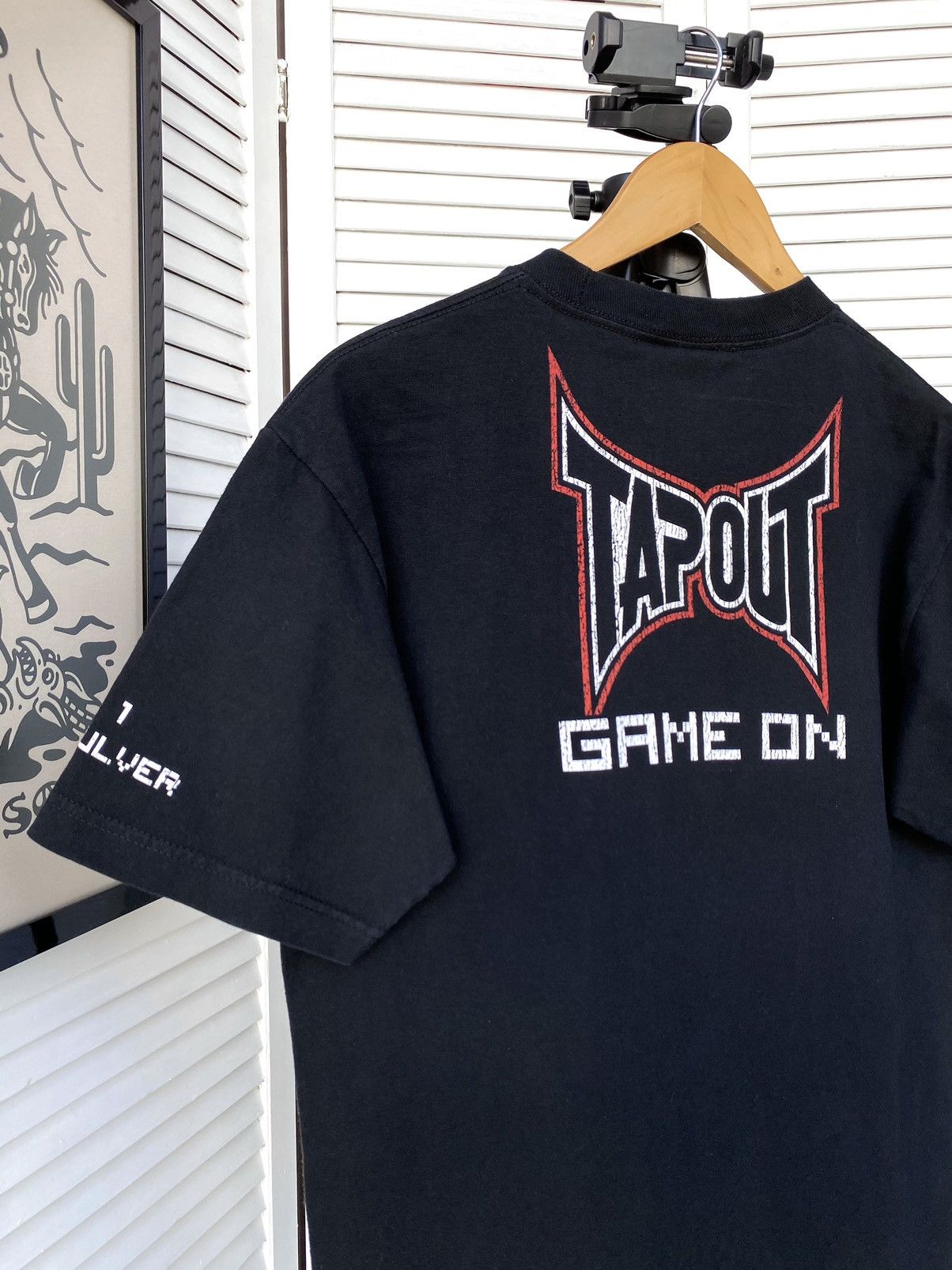 Nintendo × Vintage Vintage Tapout x Jens Pulver Signature Nintendo Tee Shirt Size US M / EU 48-50 / 2 - 12 Thumbnail