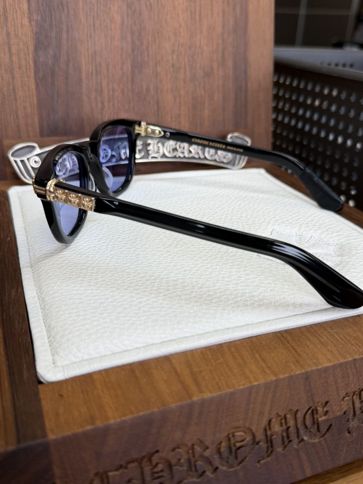 Chrome Hearts Chrome Hearts Smoke Show Sunglasses Size ONE SIZE - 6 Thumbnail