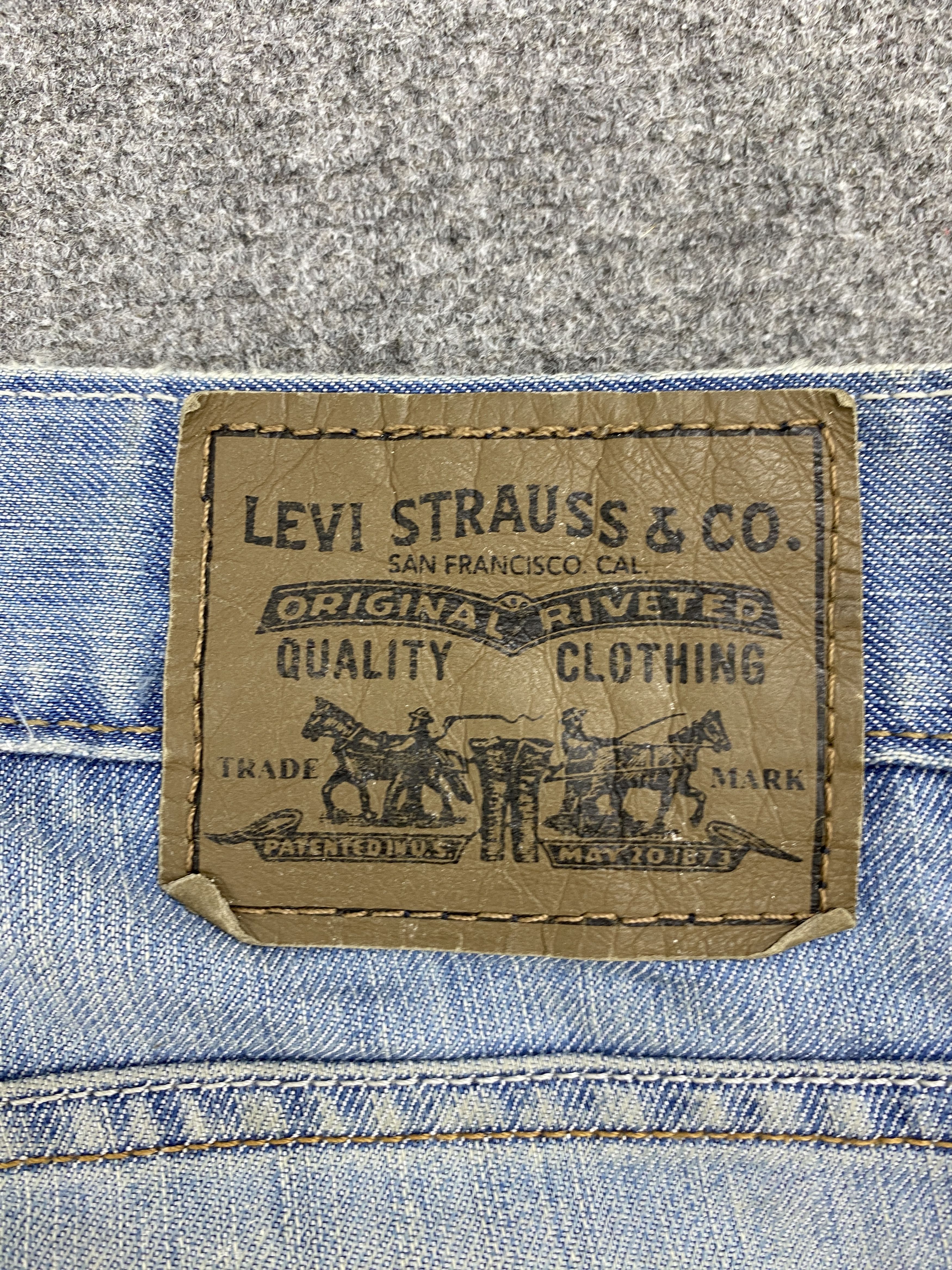 Levi's × Vintage Light Blue Vintage Levis 511 Slim Fit Jeans Size US 31 - 5 Thumbnail