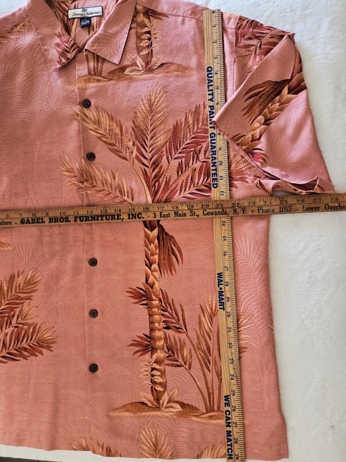 Tommy Bahama Tommy Bahama Hawaiian Shirt Mens L 100% Silk Floral Aloha Size US L / EU 52-54 / 3 - 5 Thumbnail