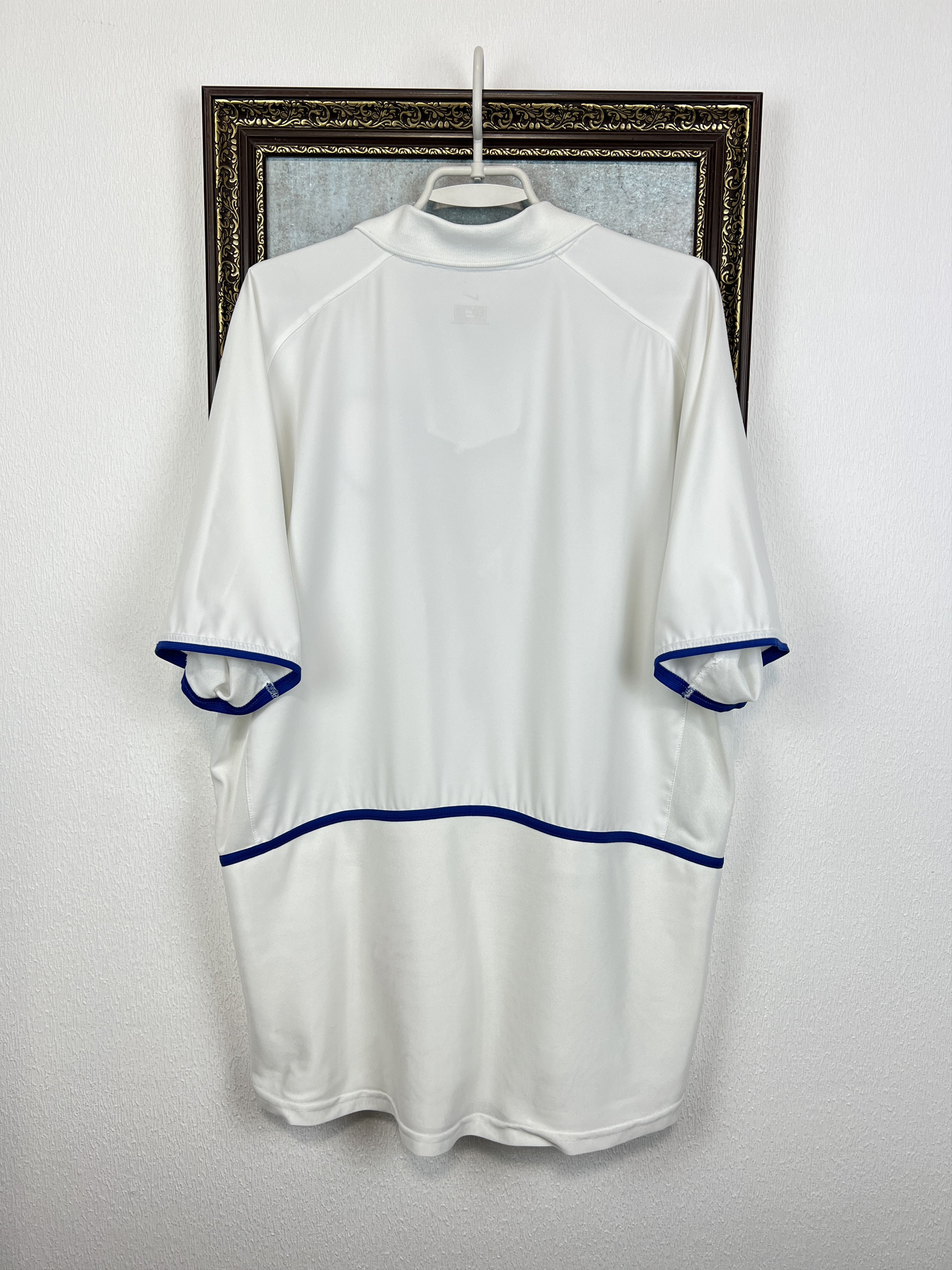 Nike Leeds United Home football shirt 2002 Soccer Jersey Trikot Size US XL / EU 56 / 4 - 8 Thumbnail
