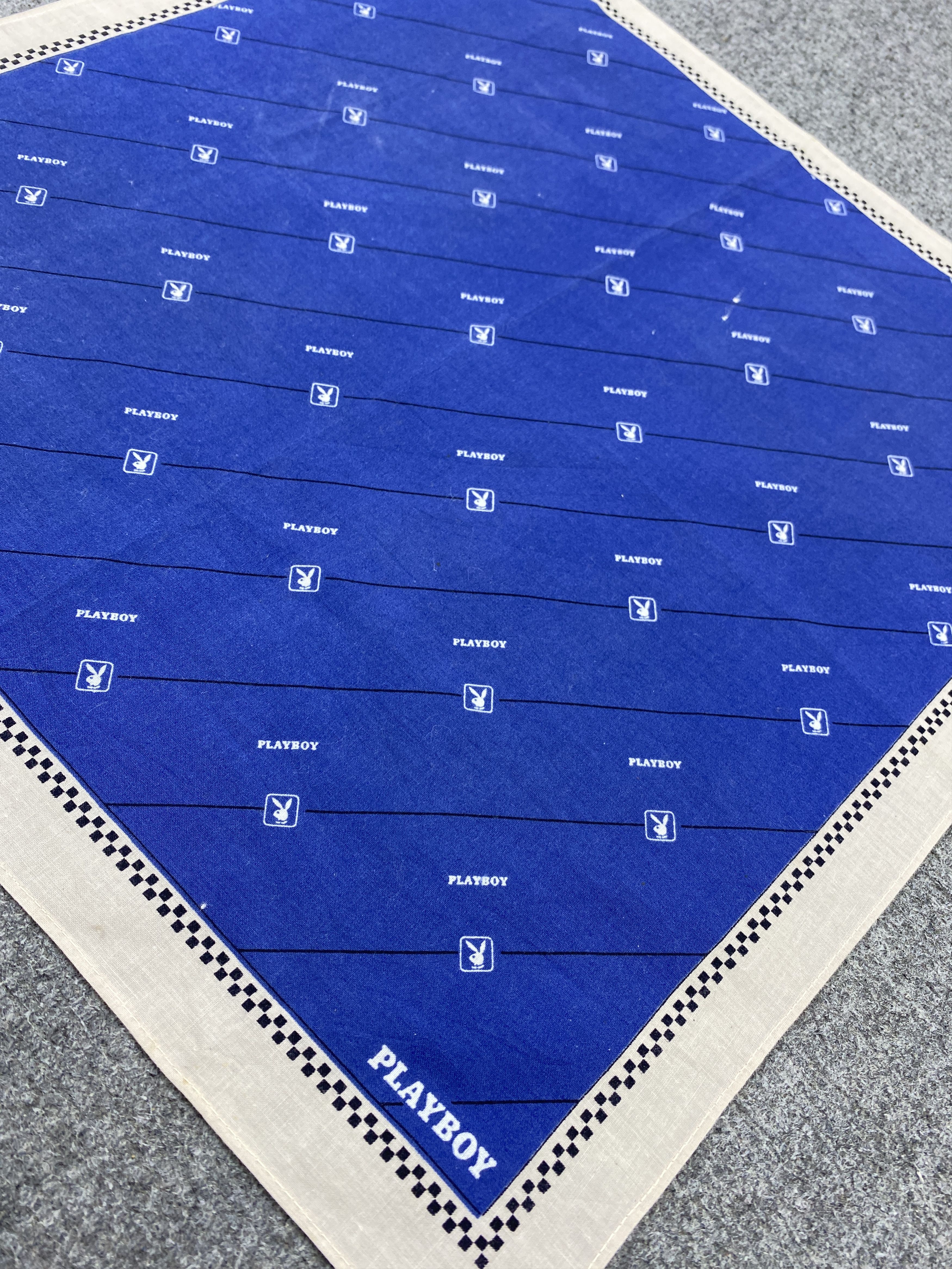 Playboy Vintage Playboy Handkerchief / Neckerchief HKC1142 Size ONE SIZE - 7 Thumbnail