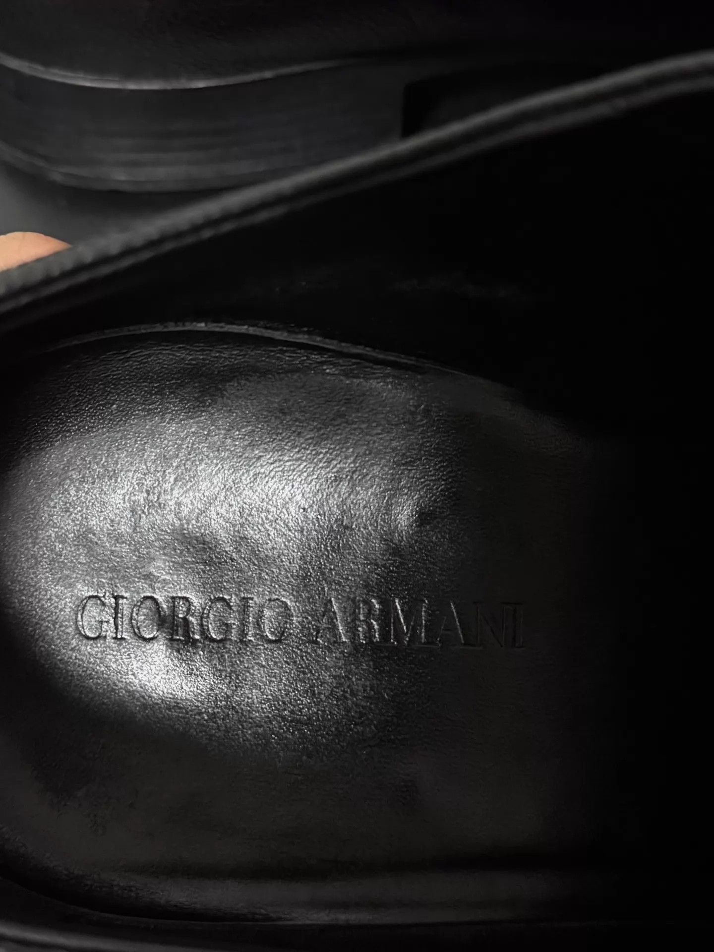 Giorgio Armani GiorgioArmani GA Mainline Grain Leather Derby Shoes 42 Size US 9 / EU 42 - 6 Thumbnail
