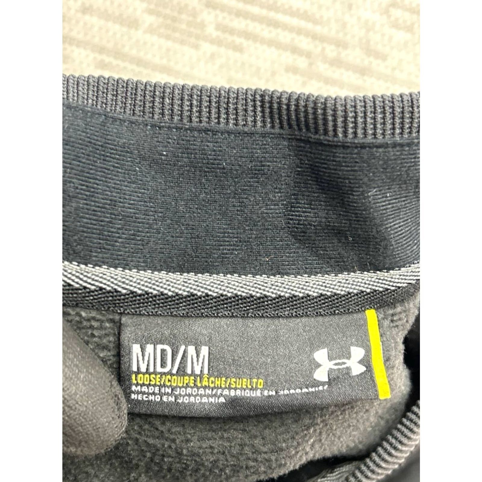 Under Armour Under Armour Storm Sweatshirt Mens M Black 1/4 Zip Fleece Sleeveless Zip Pullover Outdoor Sports Shirt Size US M / EU 48-50 / 2 - 4 Thumbnail