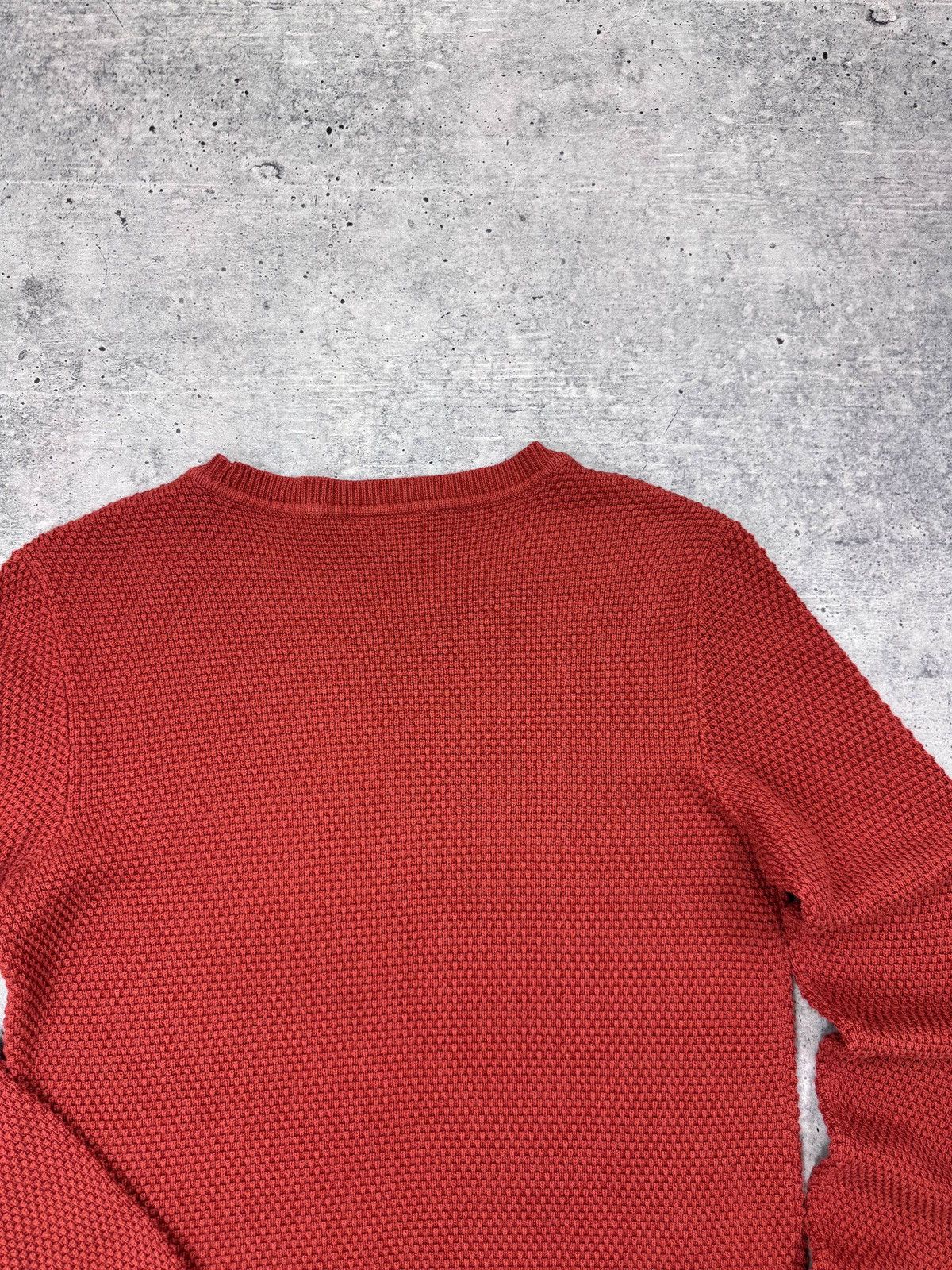 Brunello Cucinelli Brunello Cucinelli Italian Red Knit Sweater Sweatshirt Men L Size US L / EU 52-54 / 3 - 14 Thumbnail