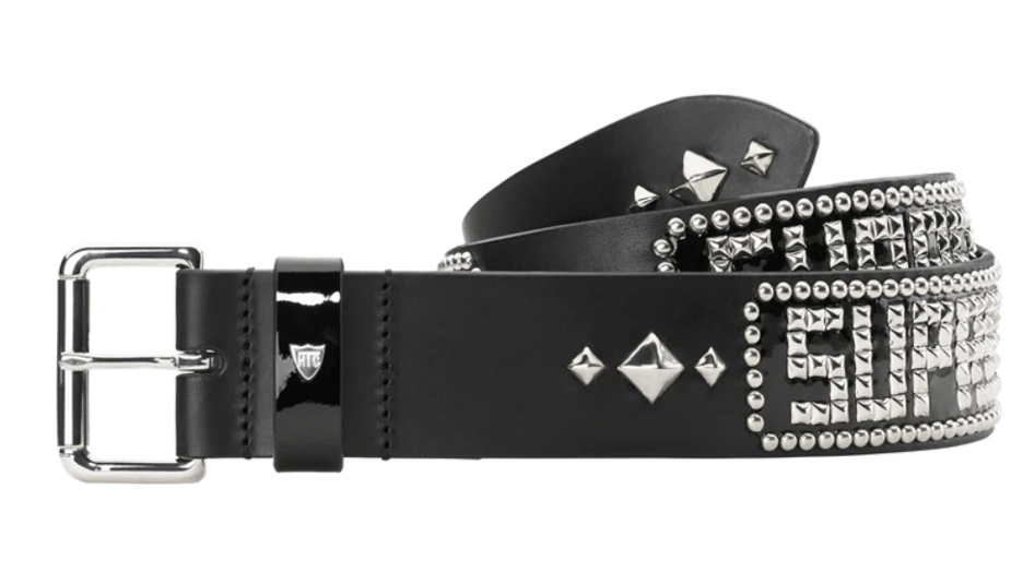 Supreme Supreme Hollywood Trading Company Studded Belt, Black (XL 