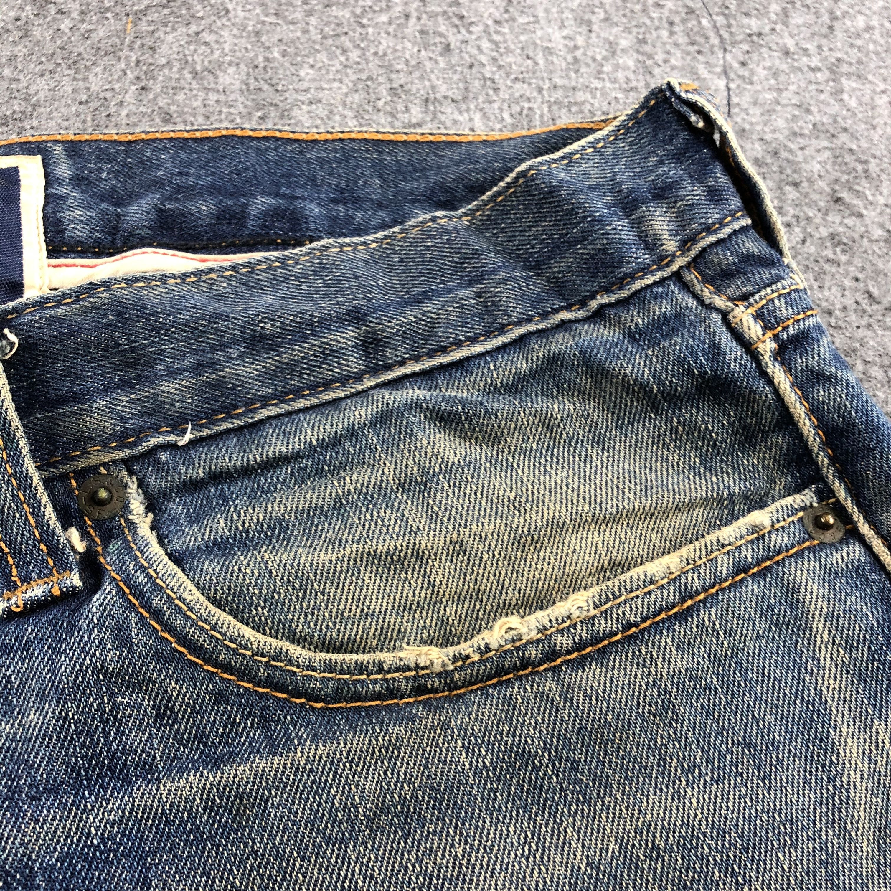 Levi's Vintage Blue Wash Levis 514 Jeans-J2292 Size US 38 / EU 54 - 11 Thumbnail