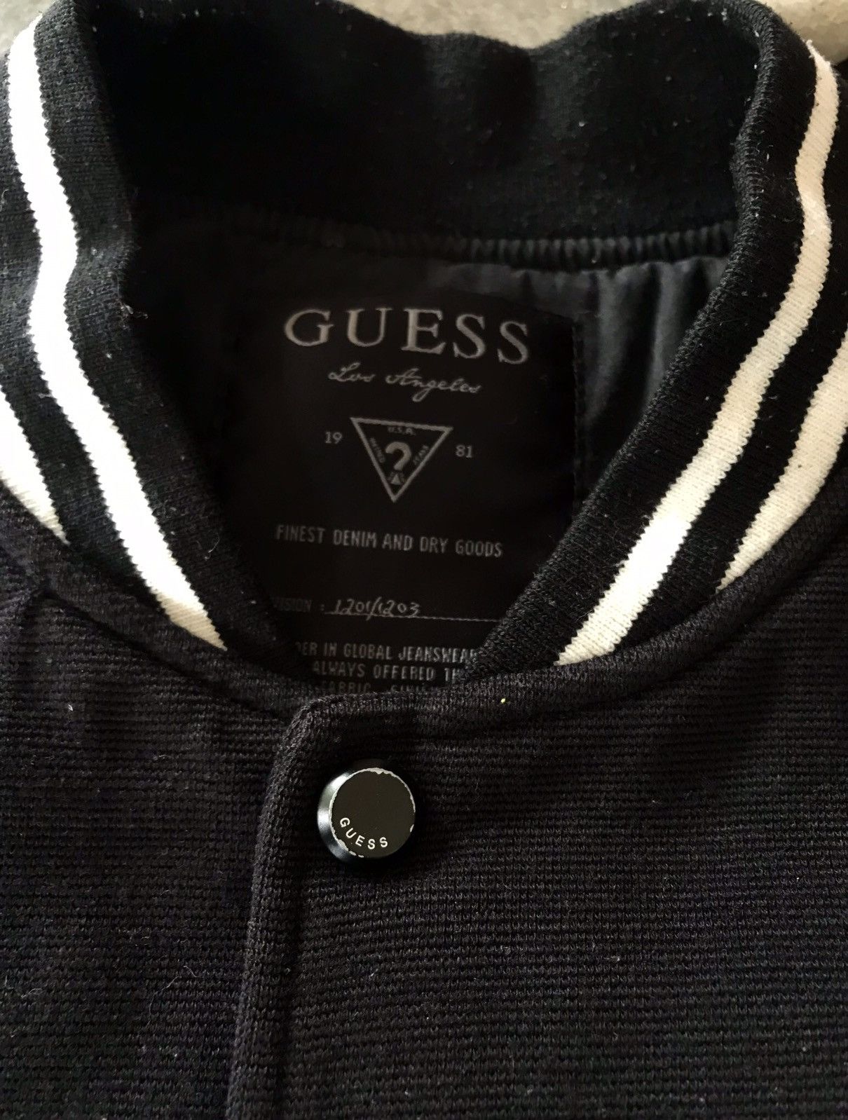 Guess VINTAGE Guess L.A 1981 Varsity Jacket 🔥 Size XL / US 12-14 / IT 48-50 - 14 Thumbnail