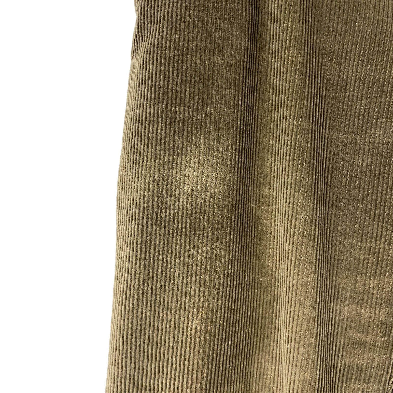 Savane Savane Mens Size 36 x 29 Earth Green Corduroy Trousers Pants Size 36" / US 14 / IT 50 - 2 Thumbnail