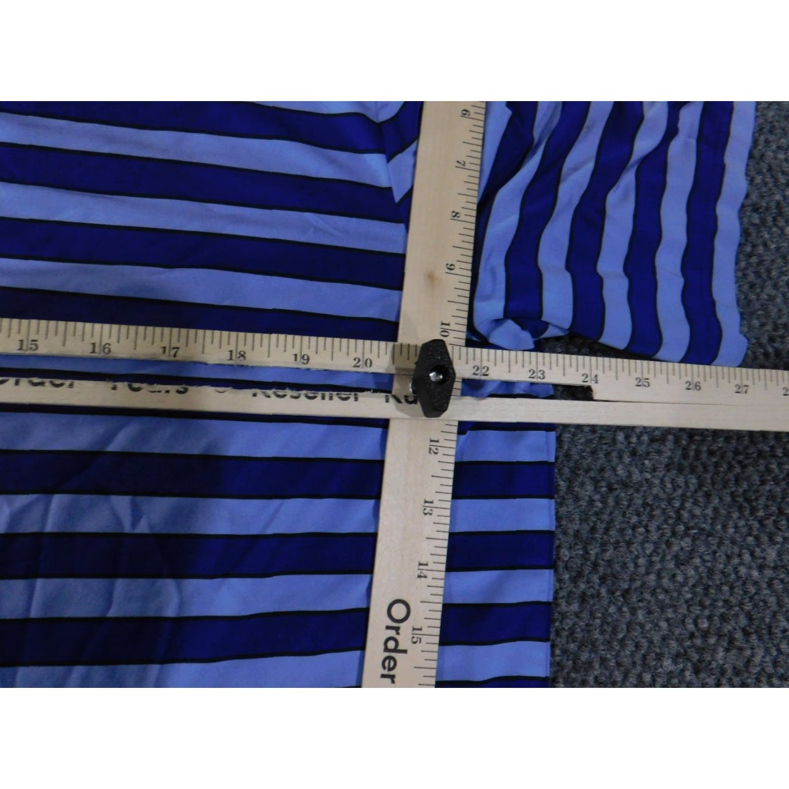 RLX Ralph Lauren RLX Ralph Lauren Polo Shirt Mens XL Blue Striped Golf Athletic Stretch Shirt Size US XL / EU 56 / 4 - 5 Thumbnail