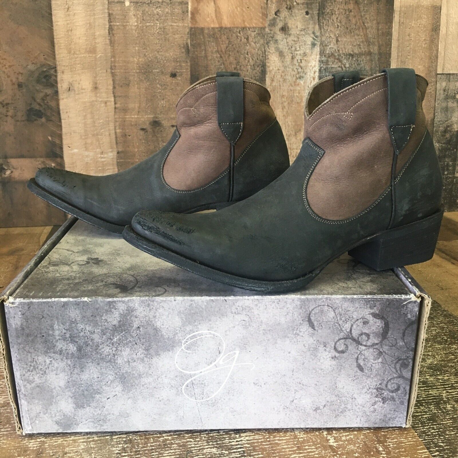 Old Gringo Old Gringo OGBL1883-3 Carmina Ankle Cowboy Boots Womens 7 B Size US 7 / IT 37 - 5 Thumbnail