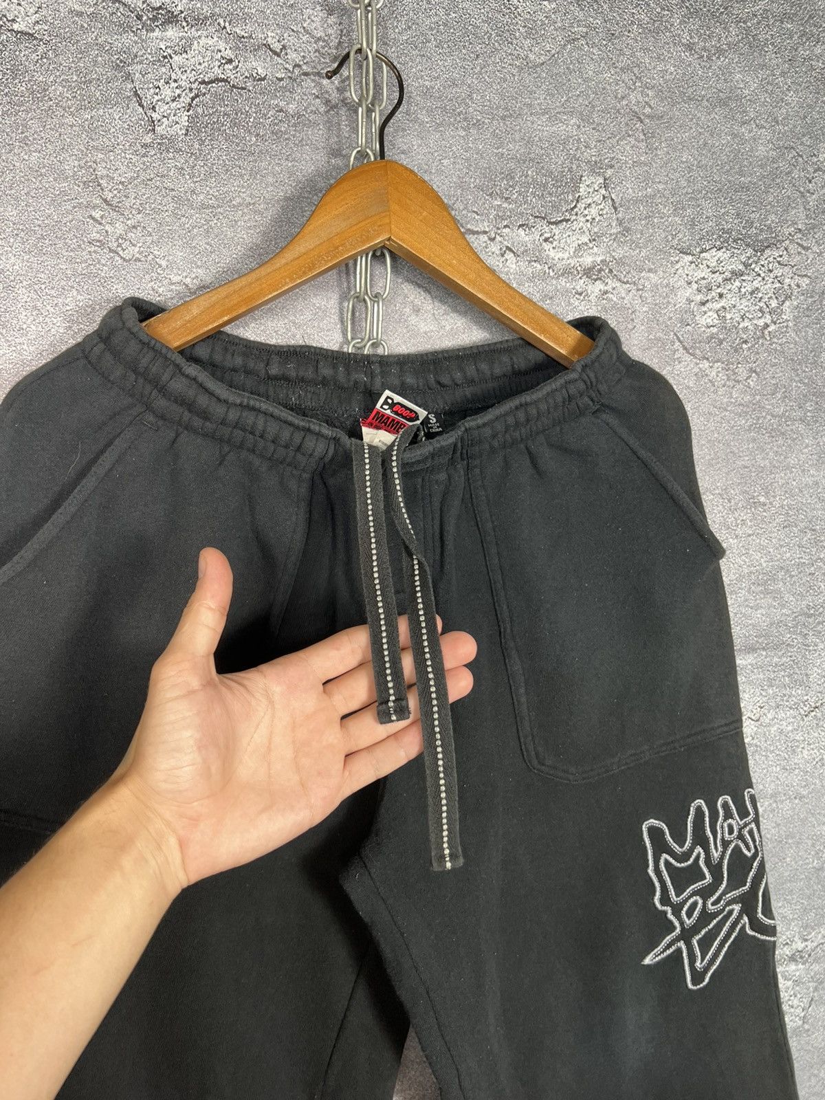 Mambo Vintage Mambo Baggy Flare Sweatpants With Logo Size 29" - 3 Thumbnail