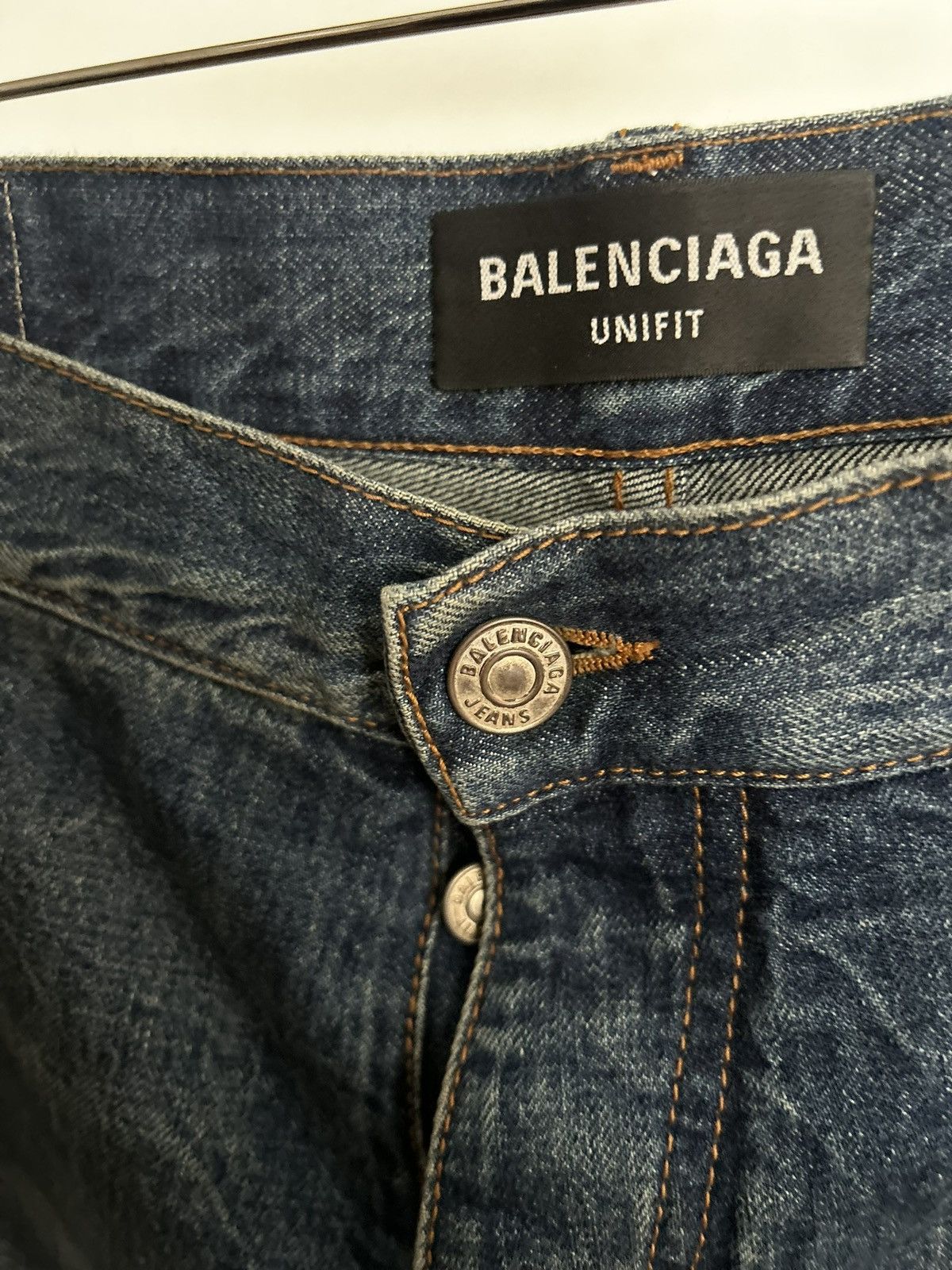 Balenciaga Rare Balenciaga fw22 oversized denim skater shorts Size US 34 / EU 50 - 7 Thumbnail