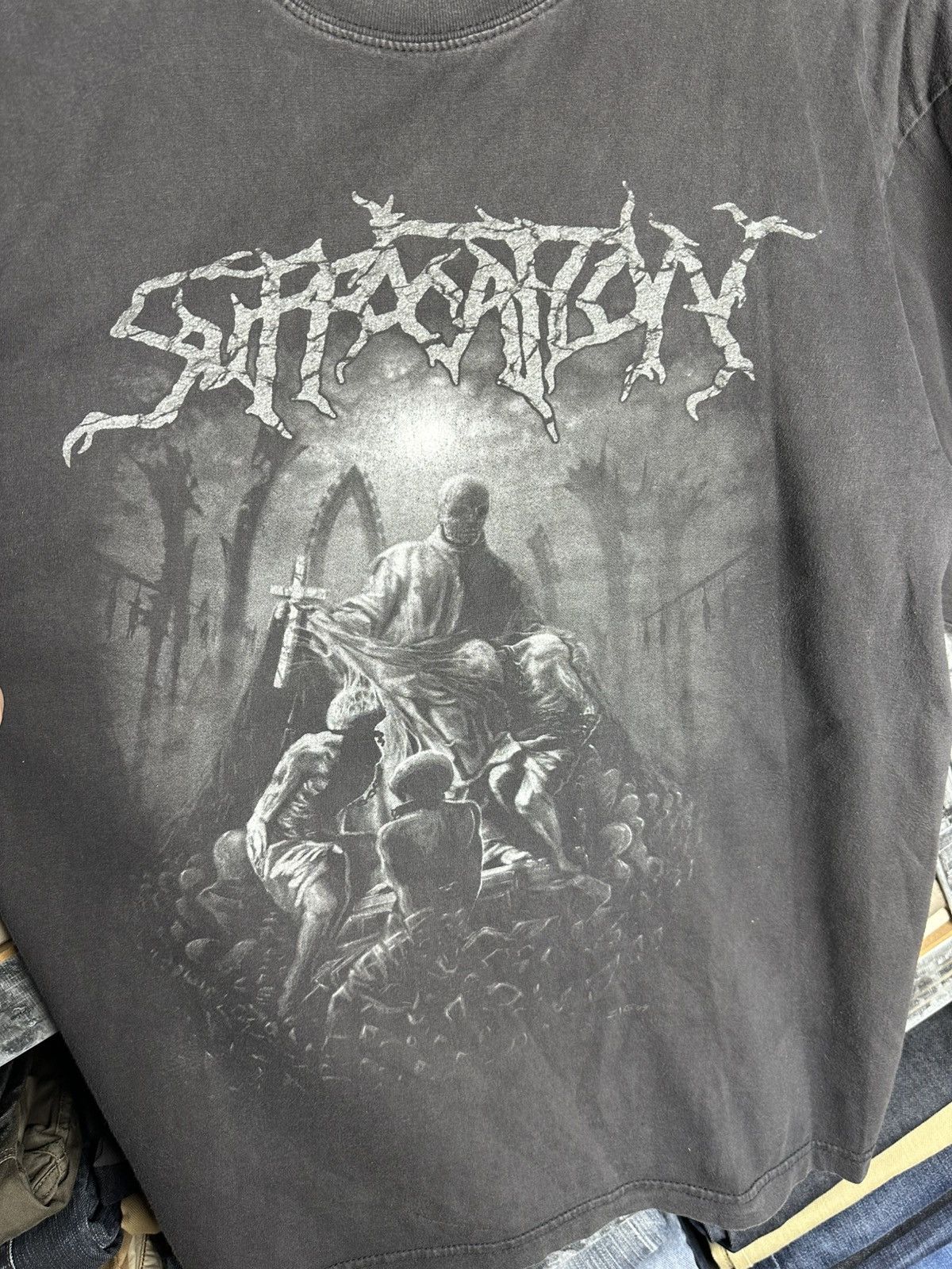 Other Suffocation 2010 Come Hell Or High Priest Death Metal Long Size US L / EU 52-54 / 3 - 3 Thumbnail