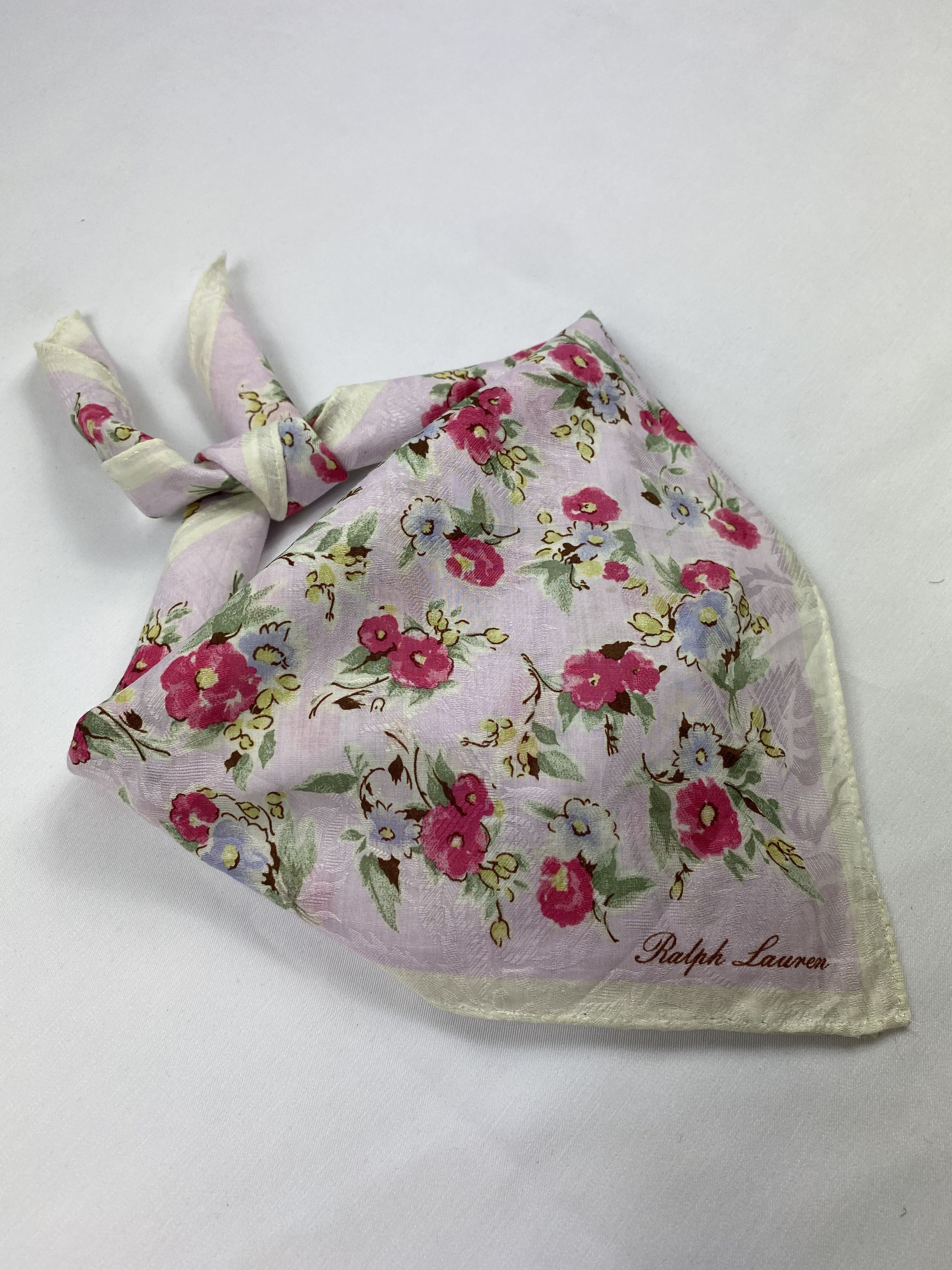 Ralph Lauren × Vintage Ralph Lauren Handkerchief / Bandana / Neckerchief Size ONE SIZE - 2 Thumbnail