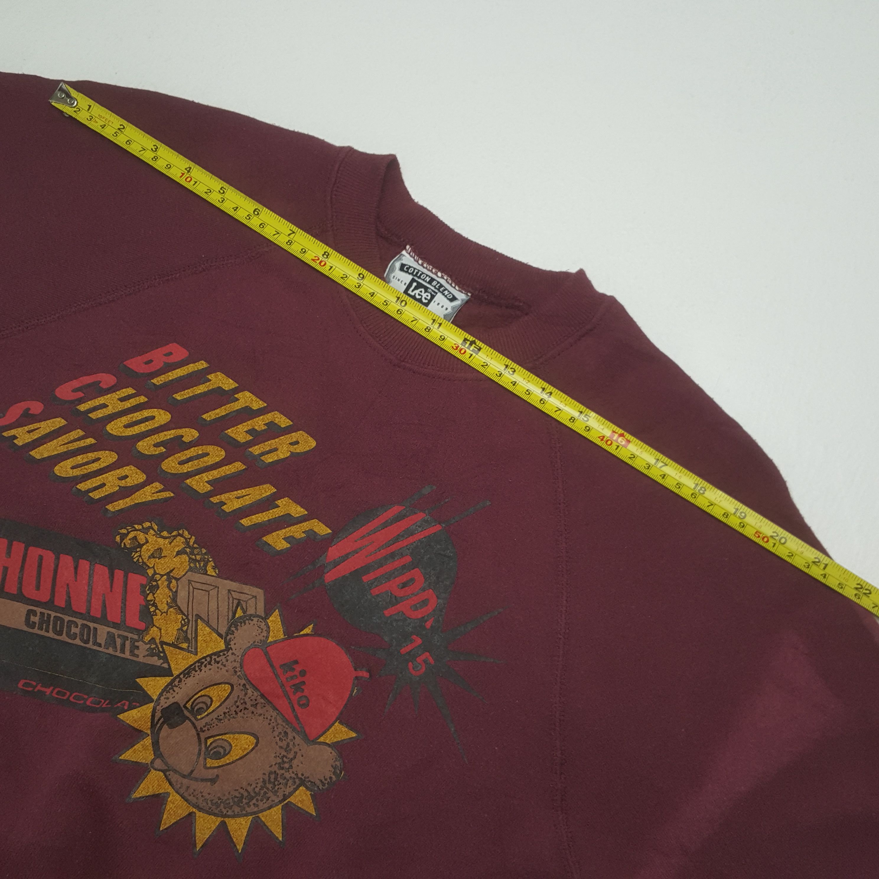 Lee Vintage Bitter Chocolate Savory 90's Sweatshirt C317N15 Size US M / EU 48-50 / 2 - 5 Thumbnail