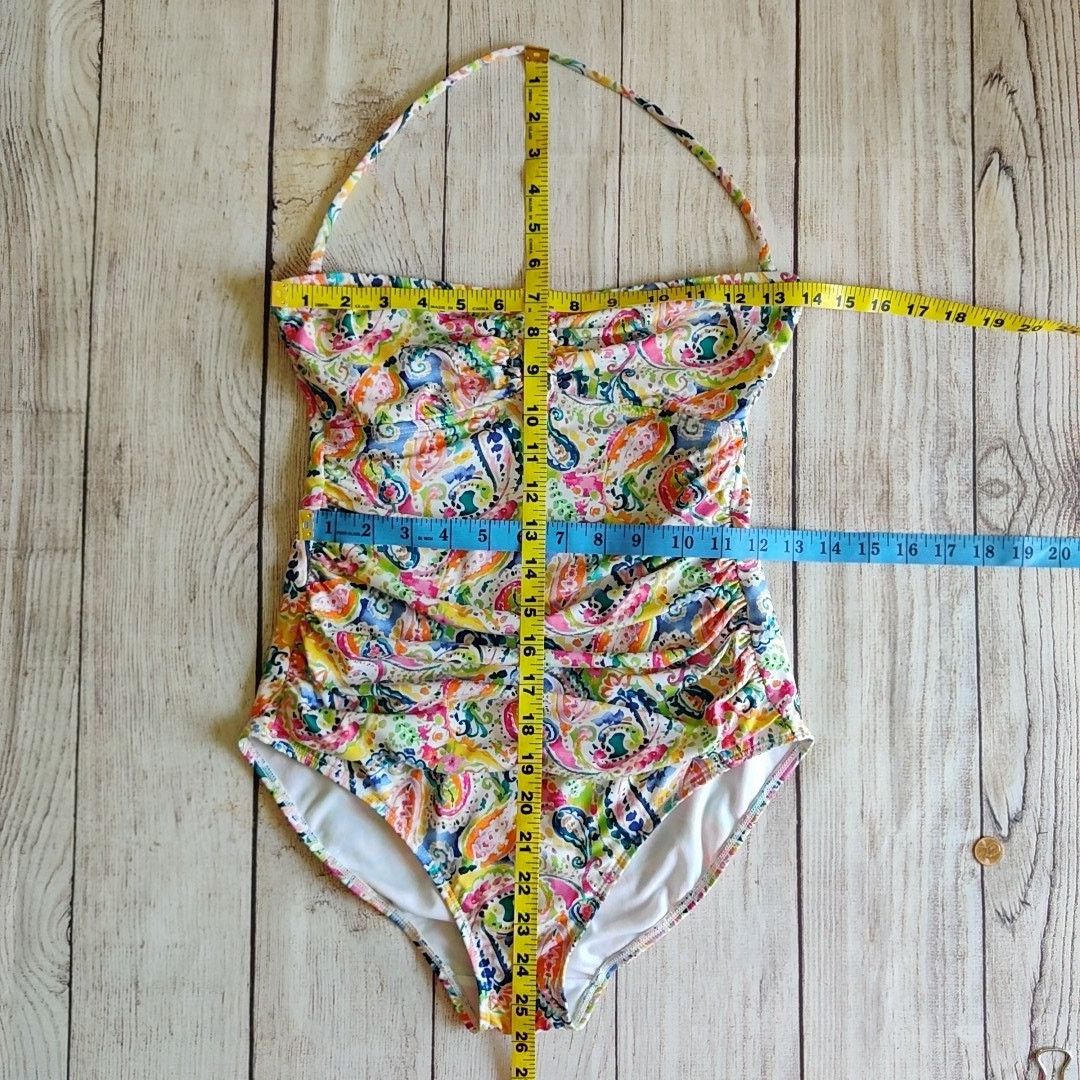 Lauren Ralph Lauren Lauren Ralph Lauren paisley bandeau swimsuit sz 4 Size ONE SIZE - 8 Thumbnail