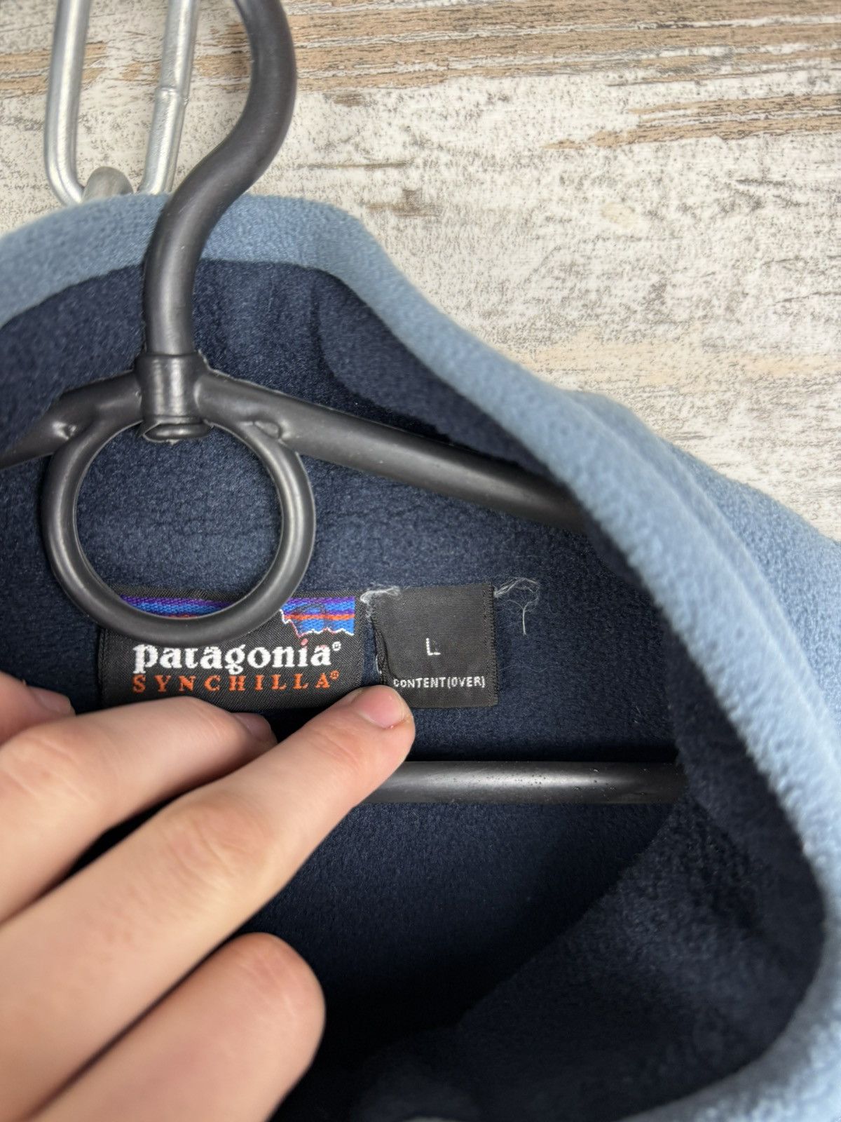 Patagonia Vintage Patagonia Synchilla Fleece Pullover Blue Size L Size US L / EU 52-54 / 3 - 12 Thumbnail