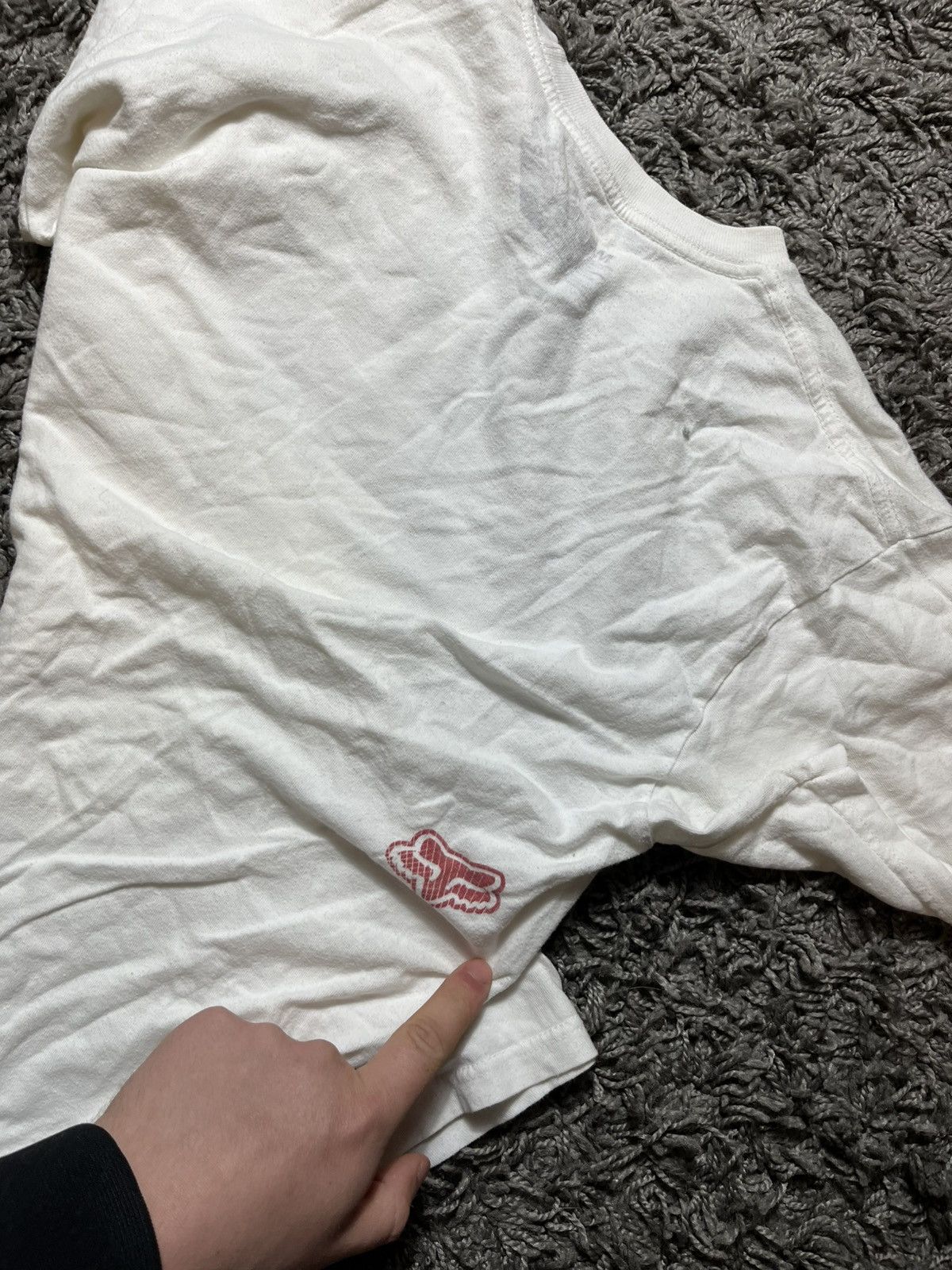 Vintage FOX RACING VINTAGE Y2K STYLE PRINTED COTTON T-SHIRT Size US M / EU 48-50 / 2 - 4 Thumbnail