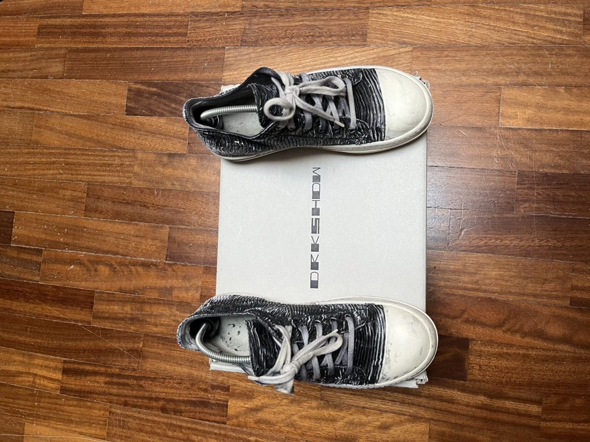 Rick Owens Drkshdw Rick Owens Ramones low top sneakers Size US 7 / EU 40 - 1 Thumbnail