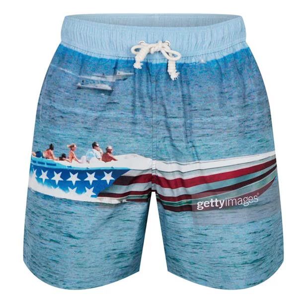 image of Palm Angels O1G2R1Mq0524 Swim Shorts In Multicolor, Men's (Size 30)