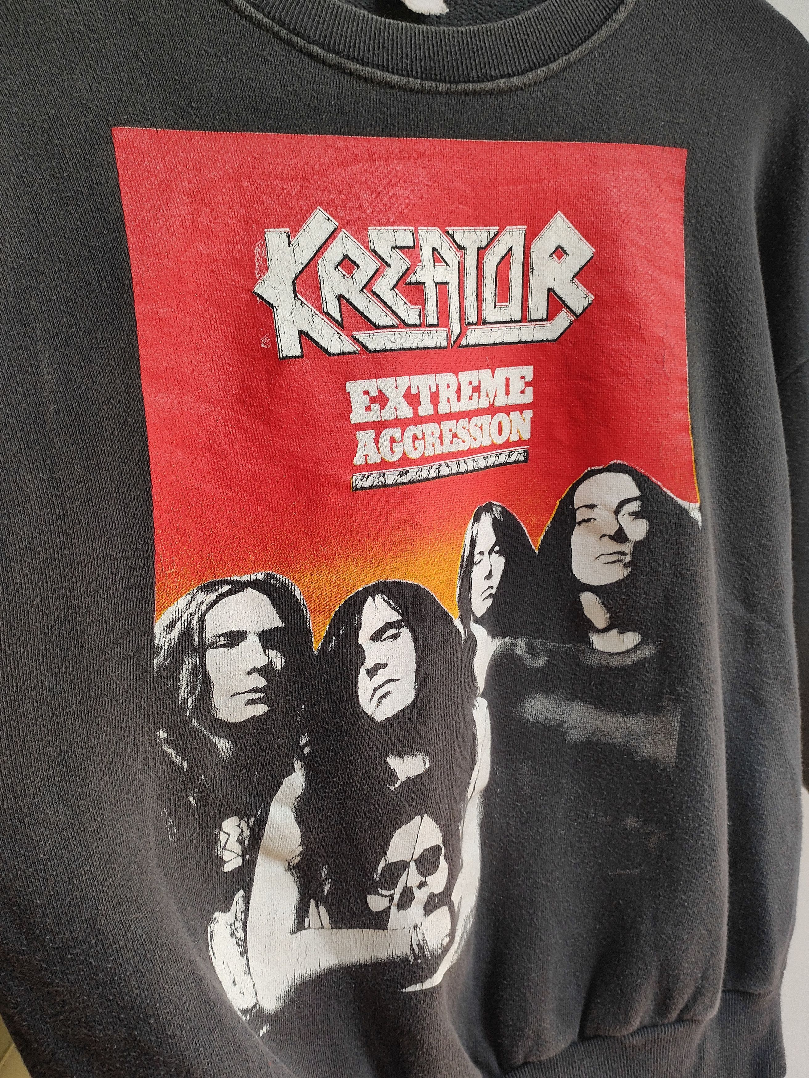 Vintage 80s Kreator Vintage Crewneck Official Merch Size US S / EU 44-46 / 1 - 5 Thumbnail