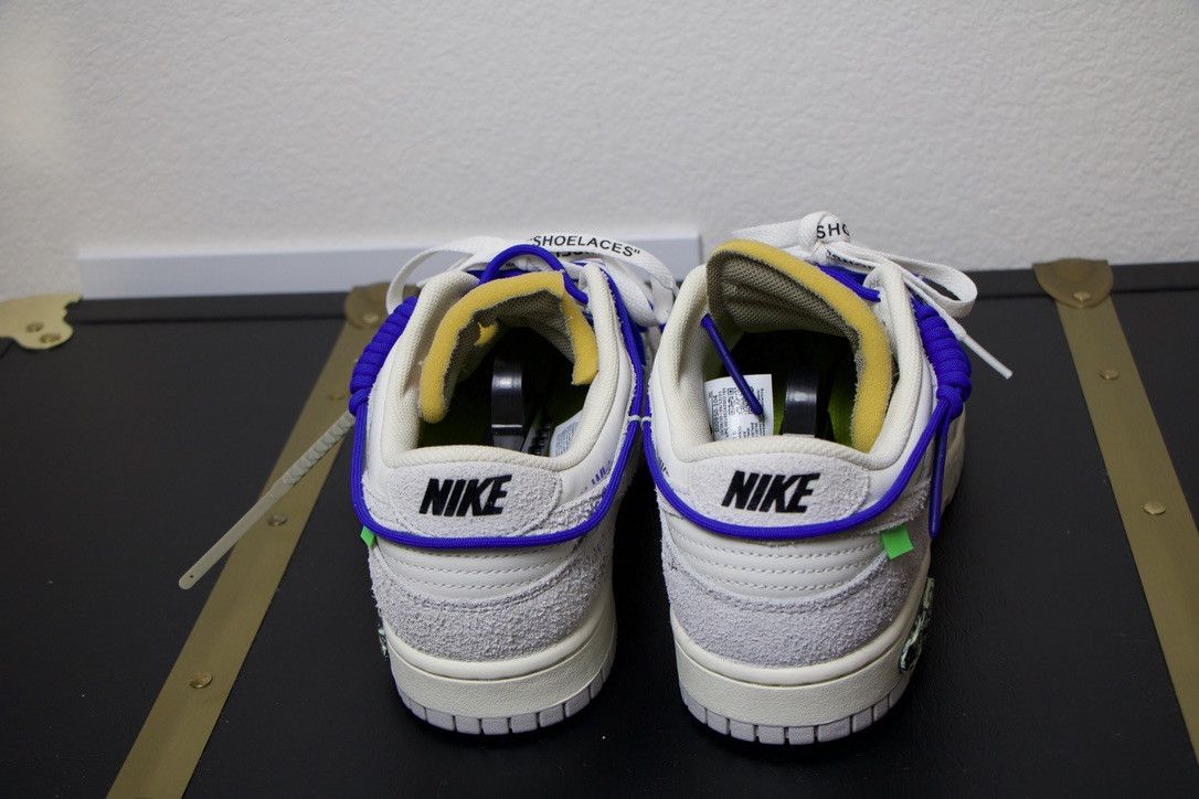 Nike × Off-White Nike x Off-White Dunk Low Lot 32 Size US 10 / EU 43 - 4 Thumbnail