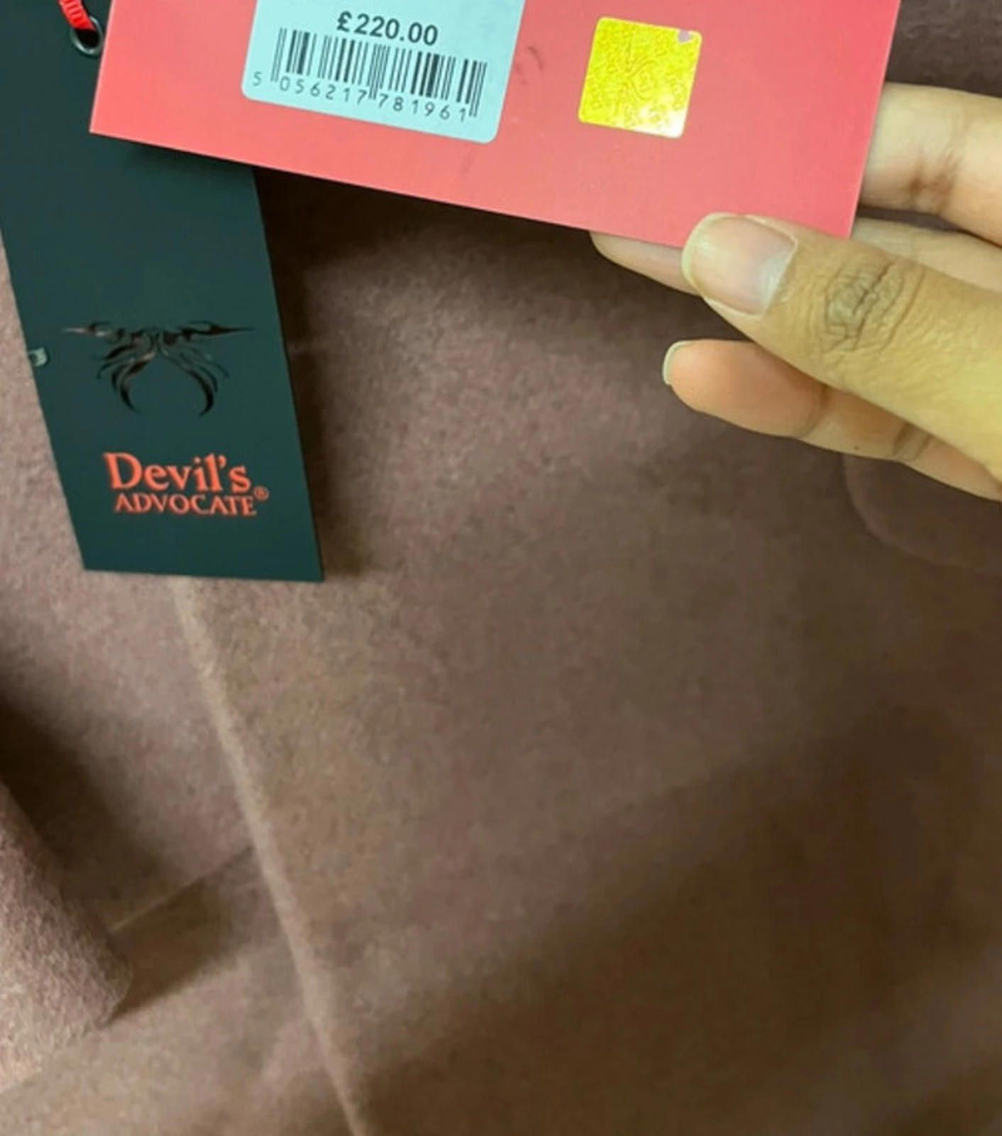 Other Devils Advocate longline coat RPR £220 NEW with tags Size US M / EU 48-50 / 2 - 2 Thumbnail