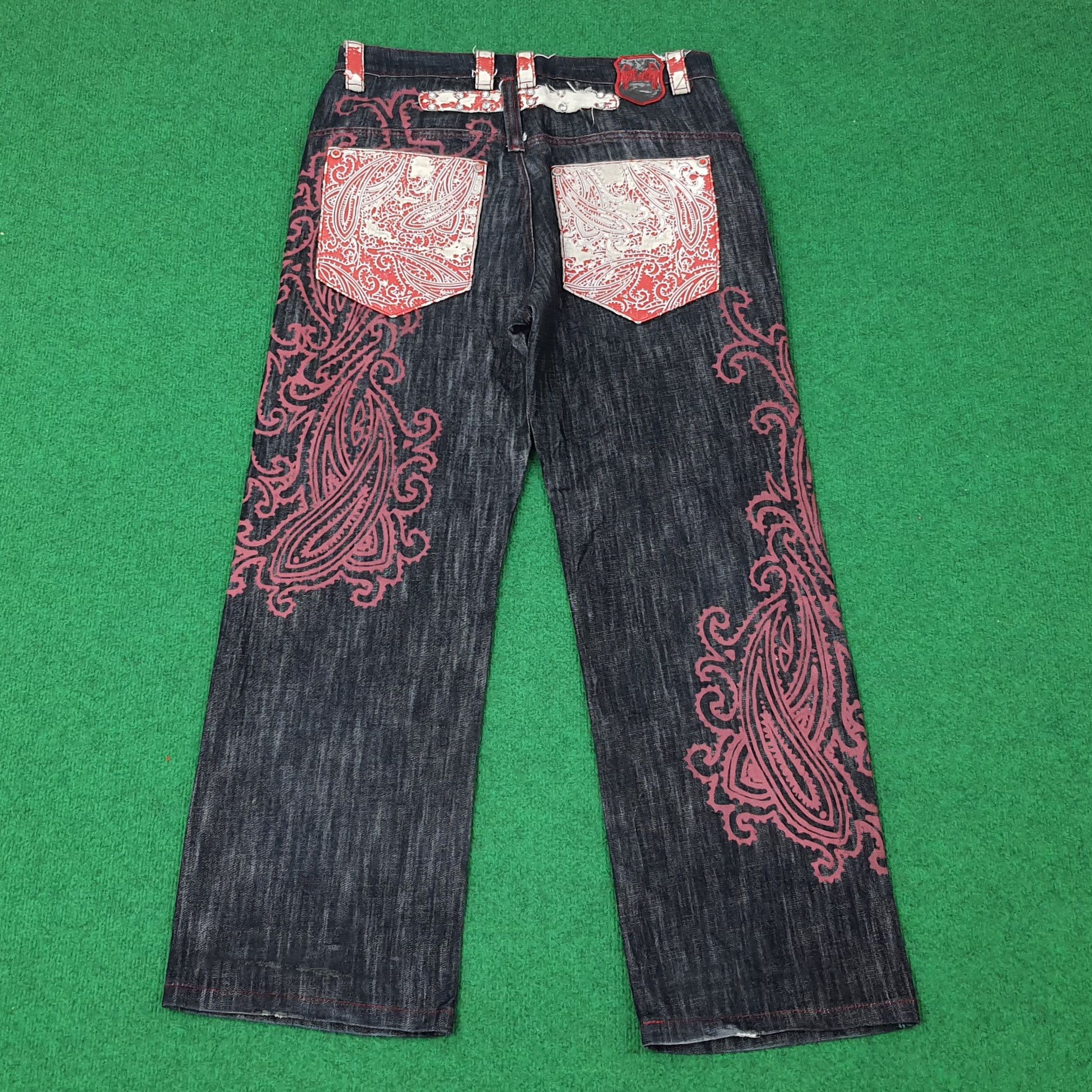 Vintage Vintage K.A.D Clothing Co. Streetwear Jean C235N2 Size US 34 / EU 50 - 1 Thumbnail