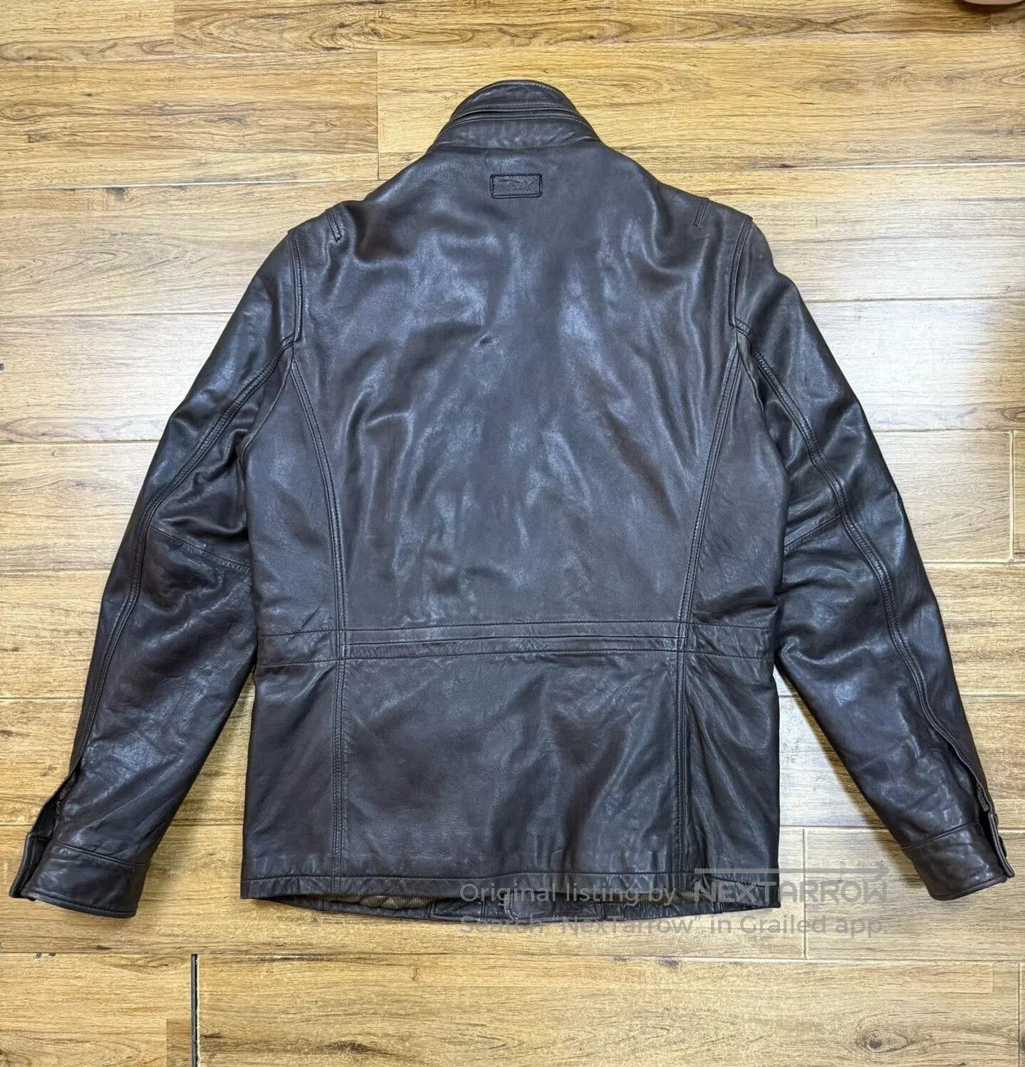 Vintage Genuine Leather M65 Style Jacket for Men. Size US M / EU 48-50 / 2 - 2 Thumbnail