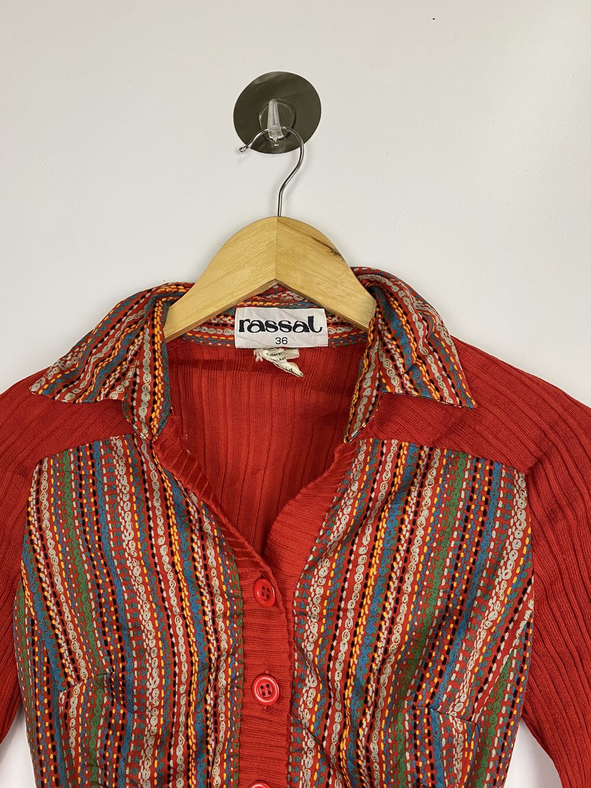Japanese Brand × Vintage Vintage Rassal Sweater Japan Size S / US 4 / IT 40 - 3 Thumbnail
