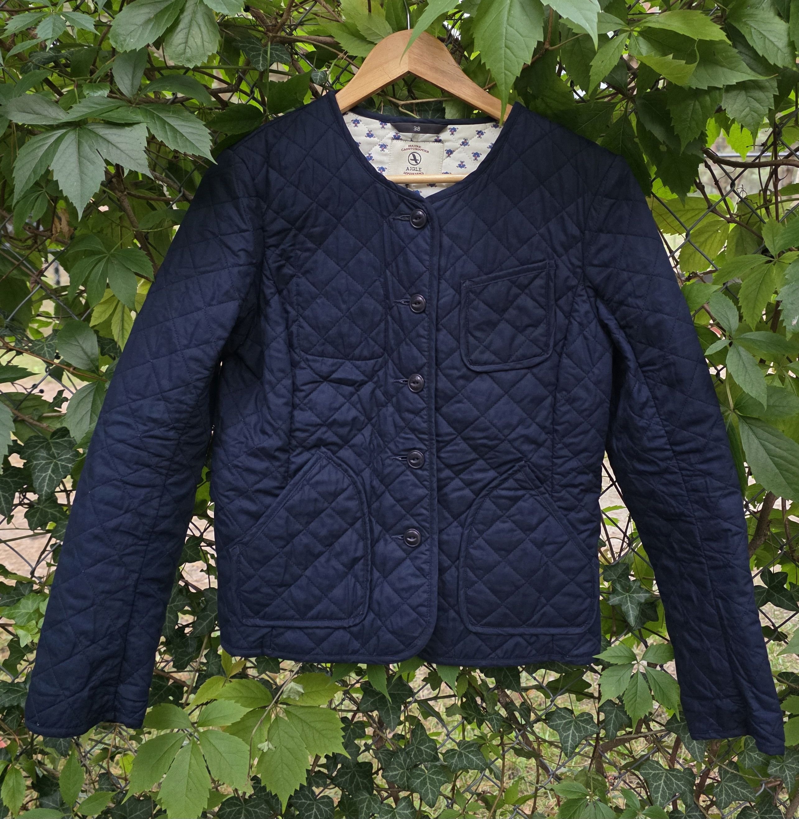 Aigle Aigle women's light jacket S navy Size S / US 4 / IT 40 - 1 Thumbnail