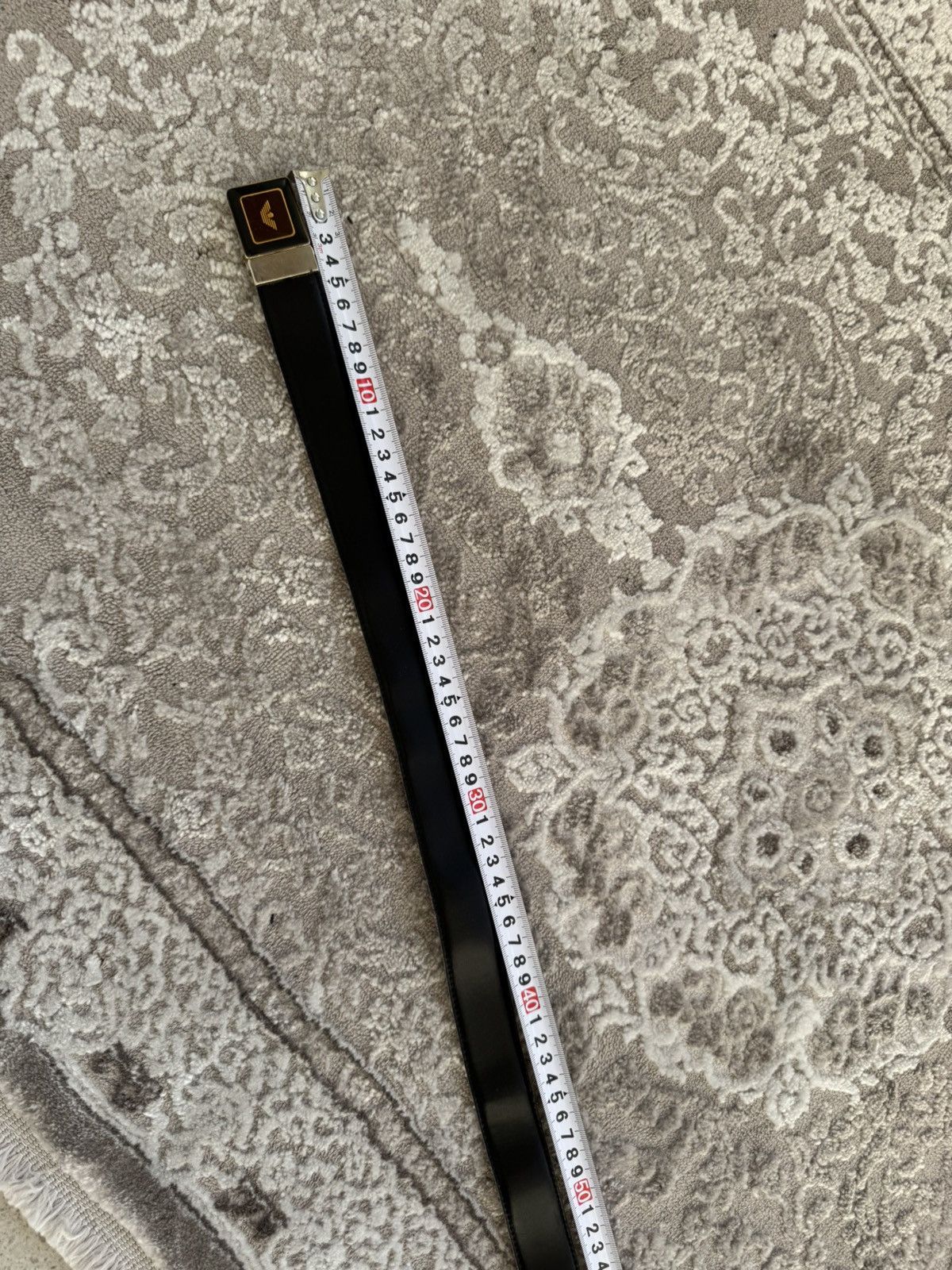 Armani Vintage Armani Monogram Big Buckley Belt Y2K Size ONE SIZE - 4 Thumbnail