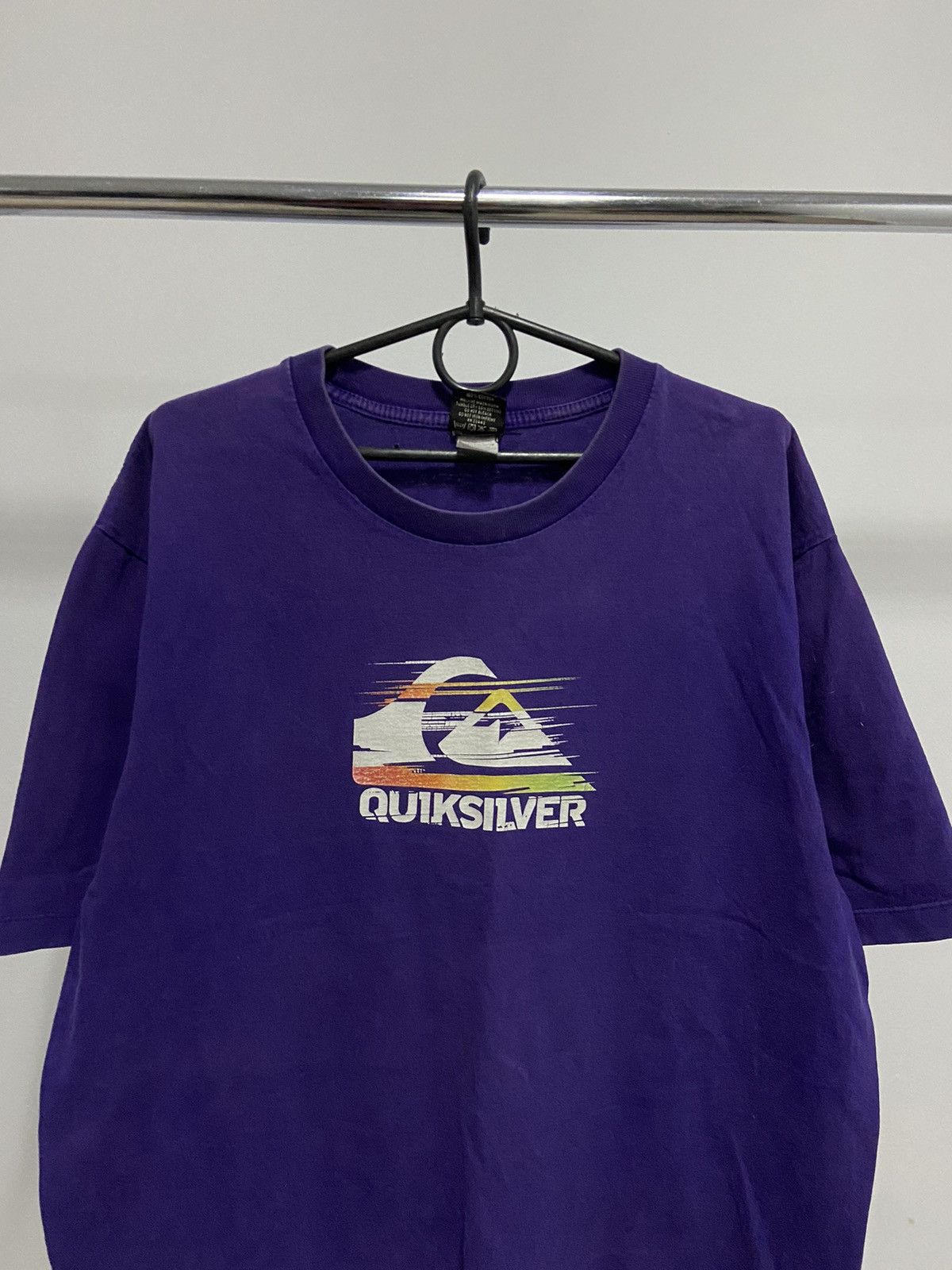 Quiksilver × Vintage Quiksilver big logo t shirt vintage skate Size US XL / EU 56 / 4 - 3 Thumbnail