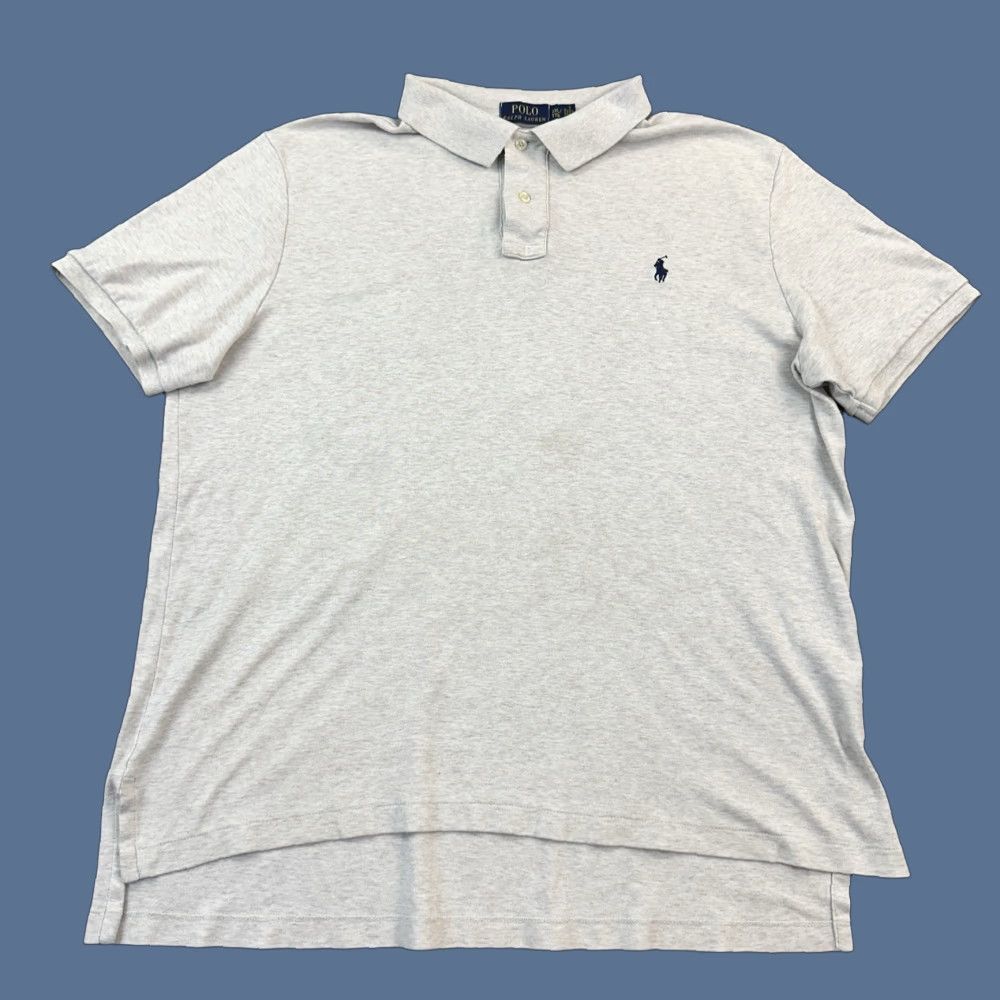 Polo Ralph Lauren Polo Ralph Lauren Shirt Mens 2XL Beige Classic Fit Short Sleeve Casual Preppy Size US XXL / EU 58 / 5 - 1 Thumbnail