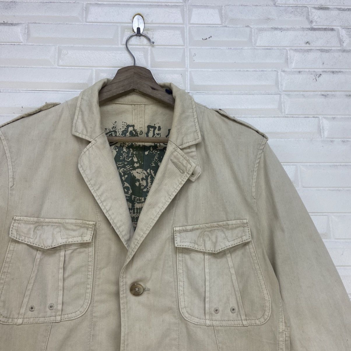 Japanese Brand Vintage Japanese Brand Ball Wanna Taste Freedom Worker Size US S / EU 44-46 / 1 - 4 Thumbnail