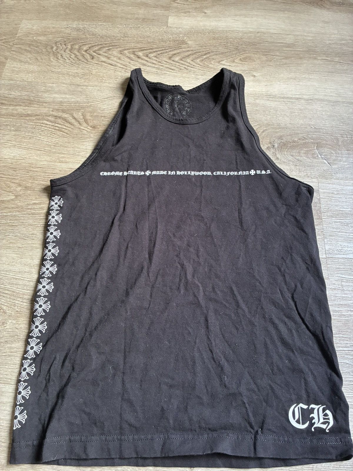 Chrome Hearts Chrome Hearts Plus Horseshoe Plus Tank Top | Grailed