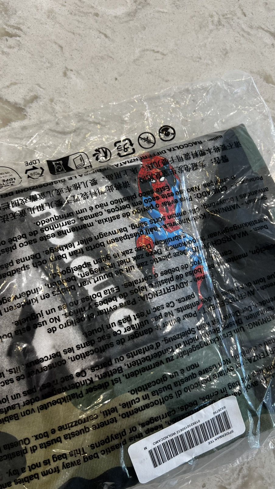 Supreme Supreme spider man tee camo Size US M / EU 48-50 / 2 - 5 Thumbnail