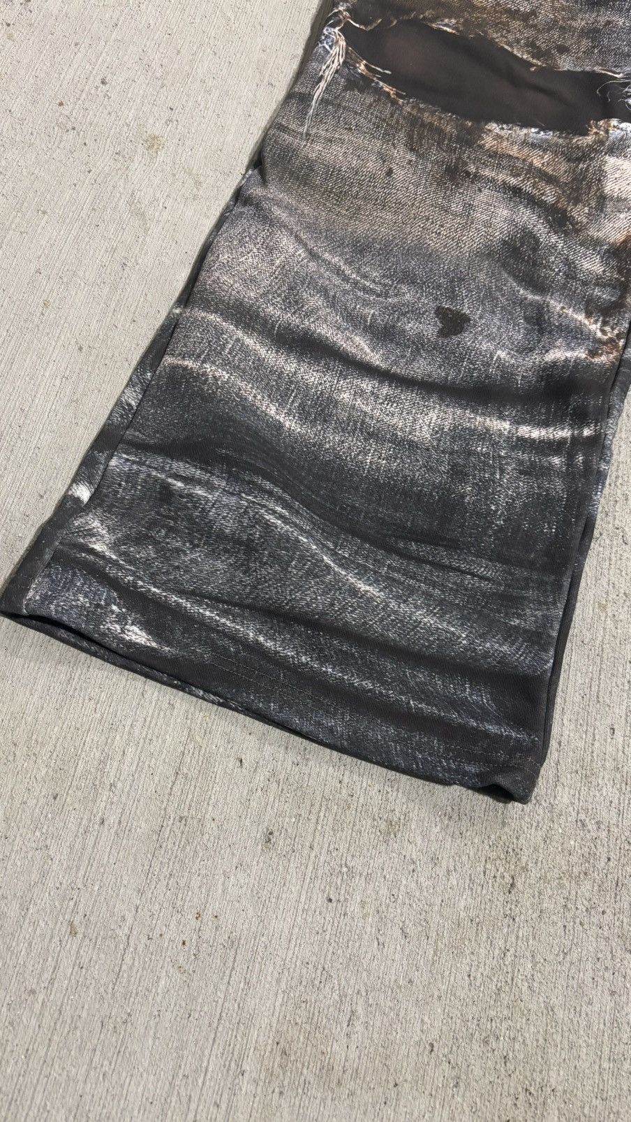 Designer Rotborough “Bad Day Sweatpants” Trompe L'Oeil Size US 32 / EU 48 - 2 Thumbnail
