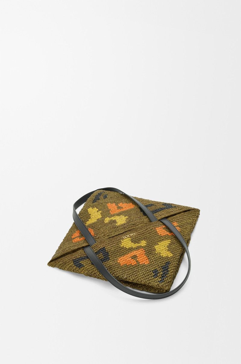 Loewe o1in1g0426 Size: OS/ Large Puzzle Fold Tote Bag Multicolor Size ONE SIZE - 6 Thumbnail