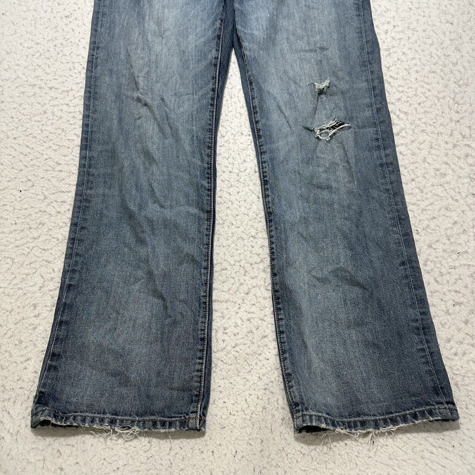 Gap GAP 34x32 Relaxed Fit Straight Leg Denim Blue Jeans Size US 34 / EU 50 - 3 Thumbnail