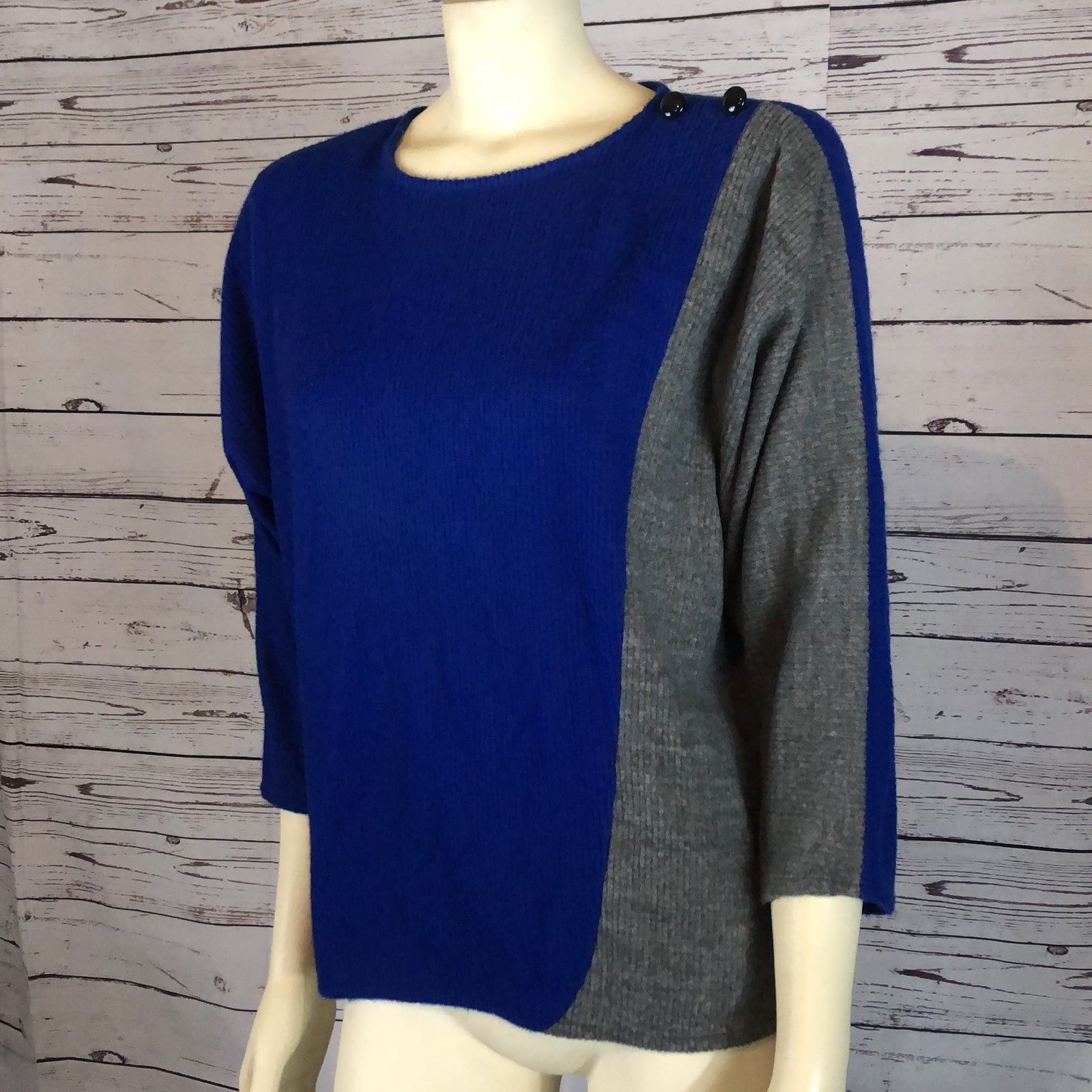 Vintage Vintage 80s A. Venti Paris Wool blend sweater Size S / US 4 / IT 40 - 14 Thumbnail