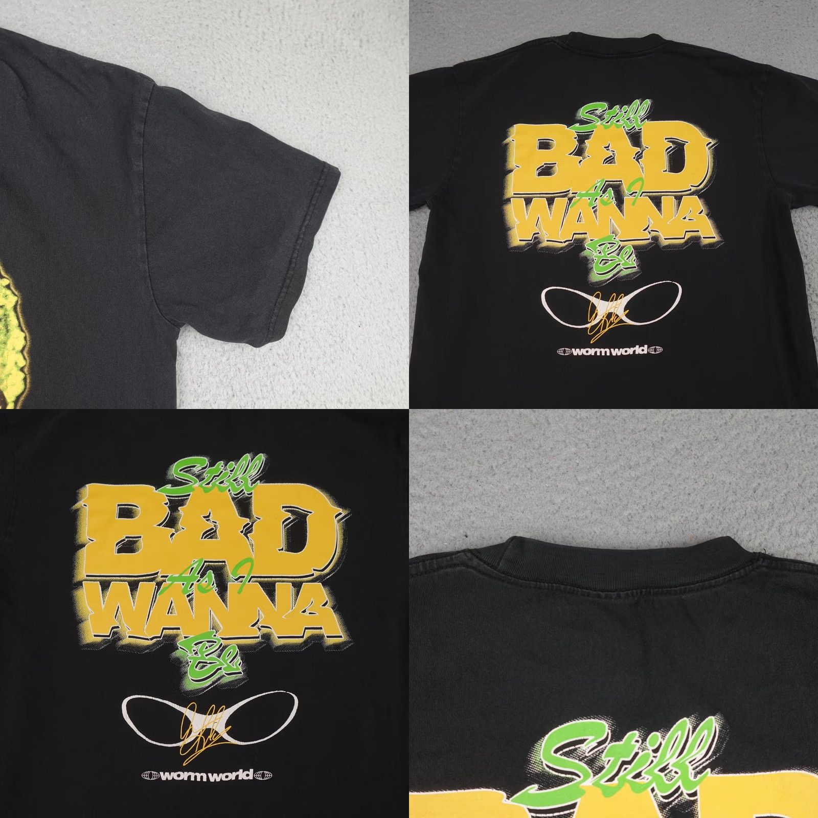Vintage Rodman Mens Medium T-Shirt Black Graphic Dennis Rodman NBA Tee Crew Neck Short Sleeve Vintage? No, Rodman Apparel Size US M / EU 48-50 / 2 - 8 Thumbnail